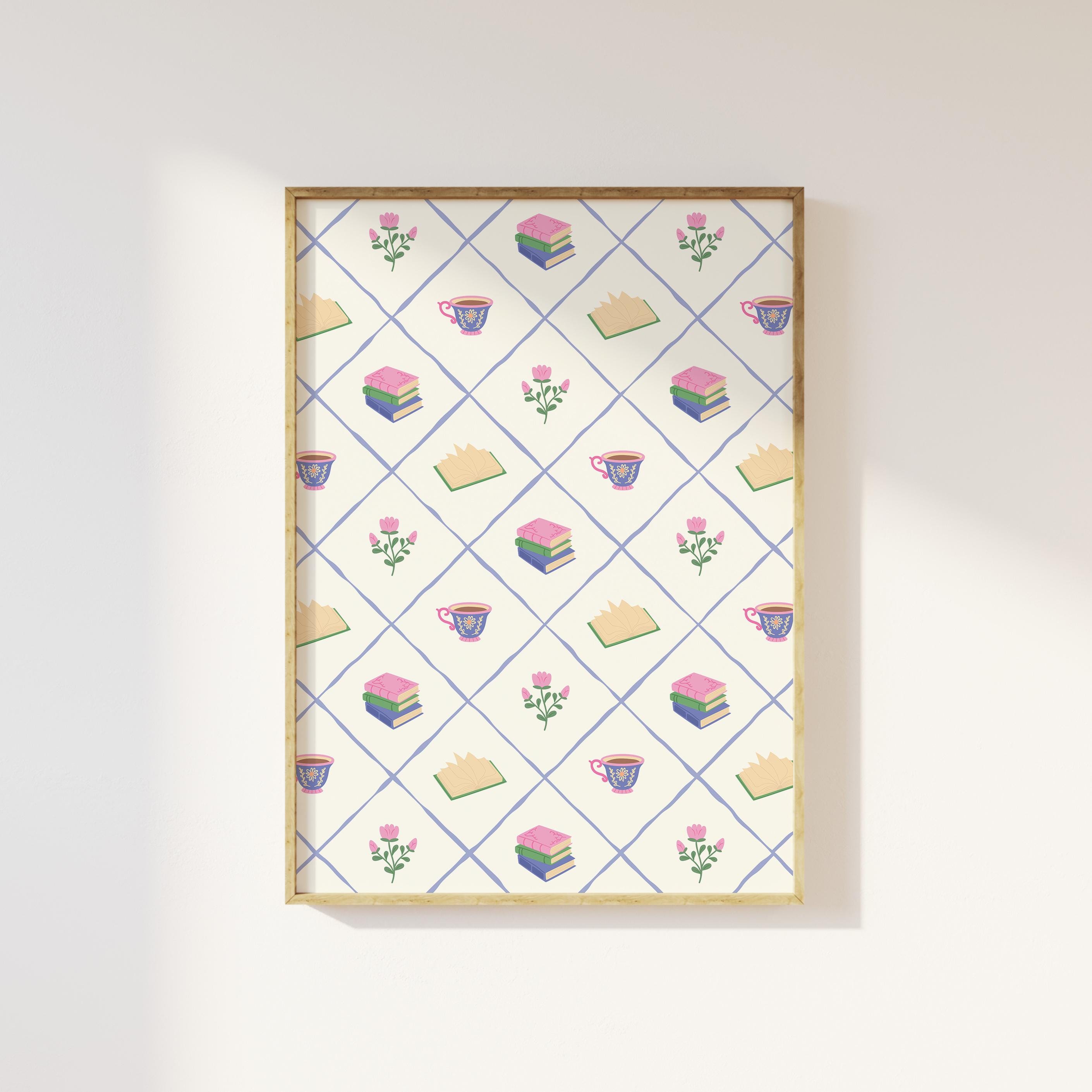 Bookish Pattern Print - Image 5
