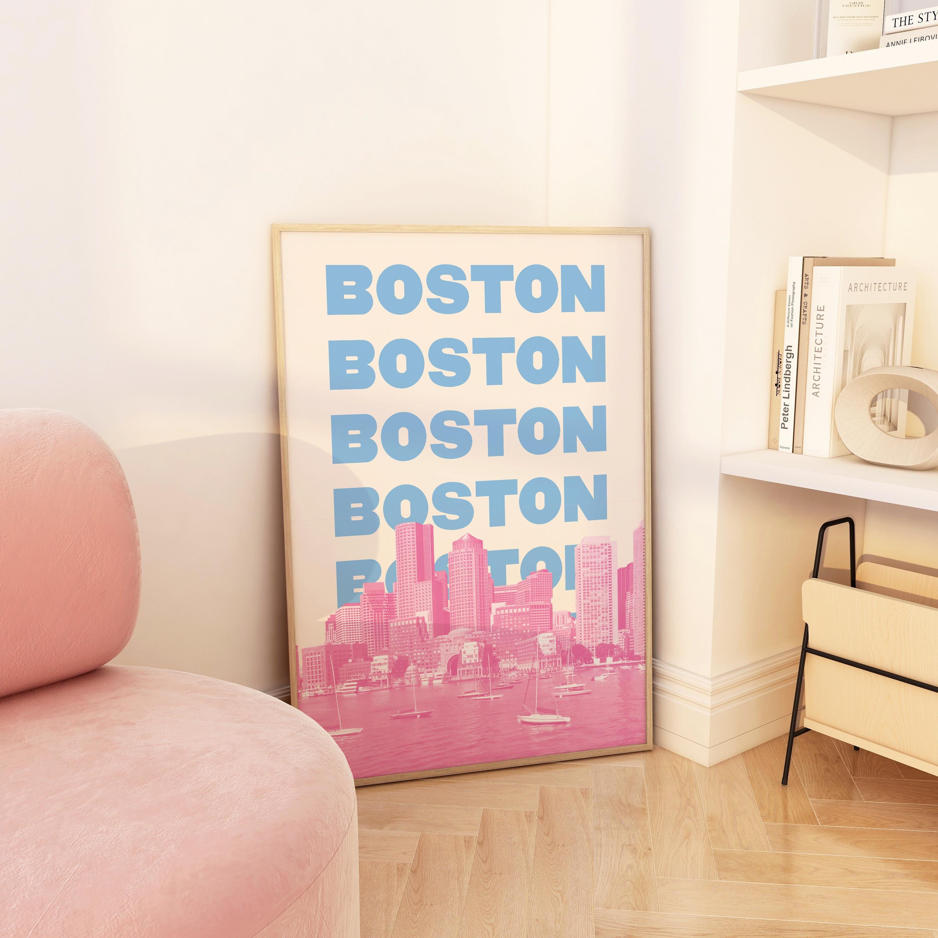 Boston Travel Print - Image 2