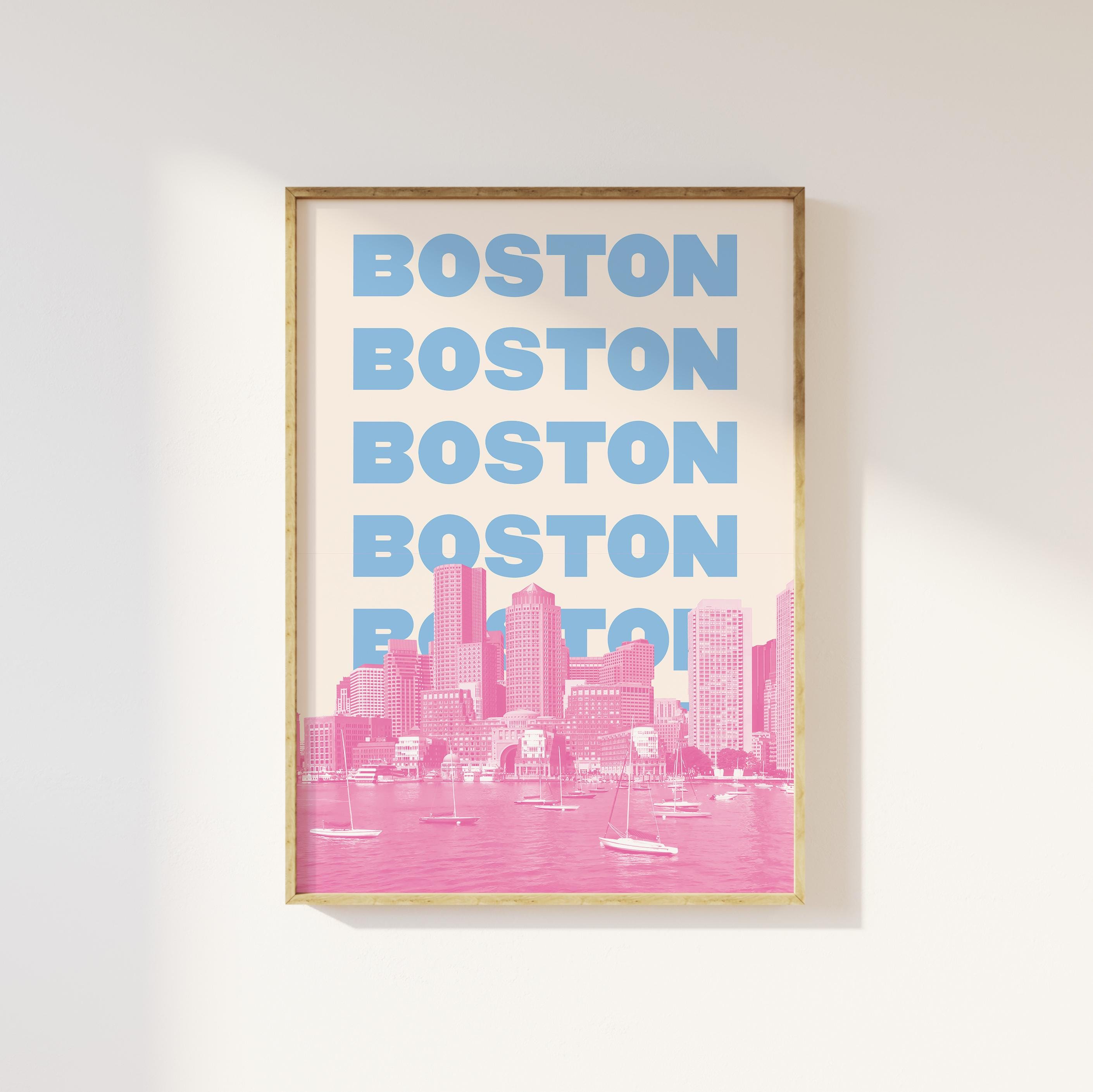 Boston Travel Print - Image 3