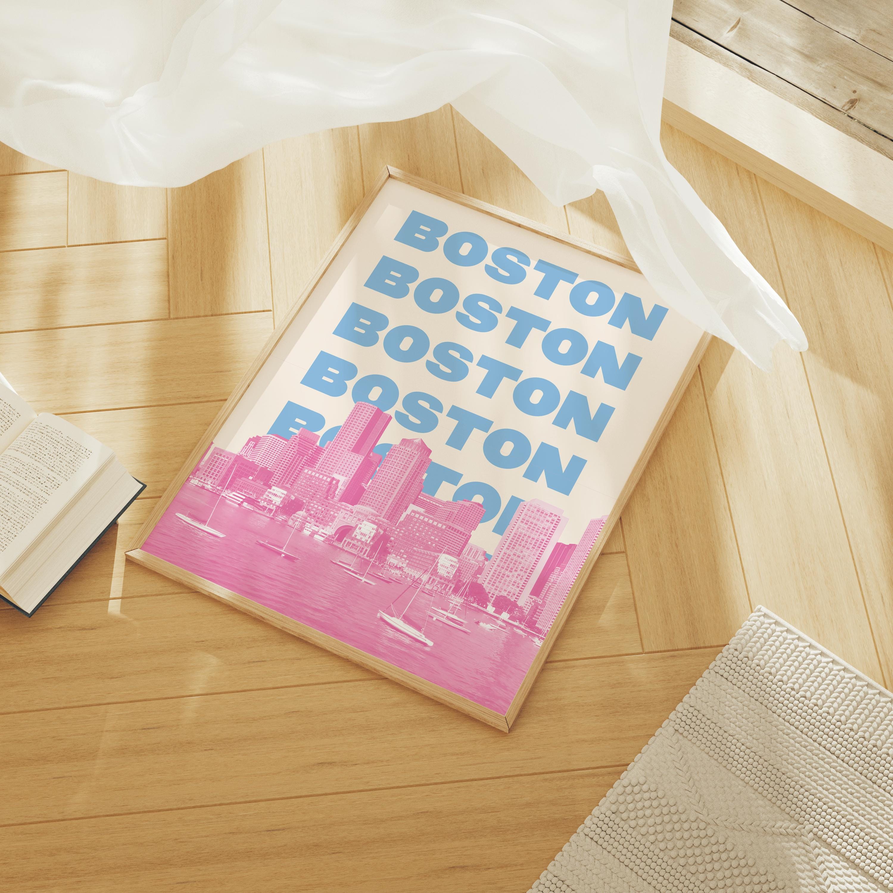 Boston Travel Print - Image 5