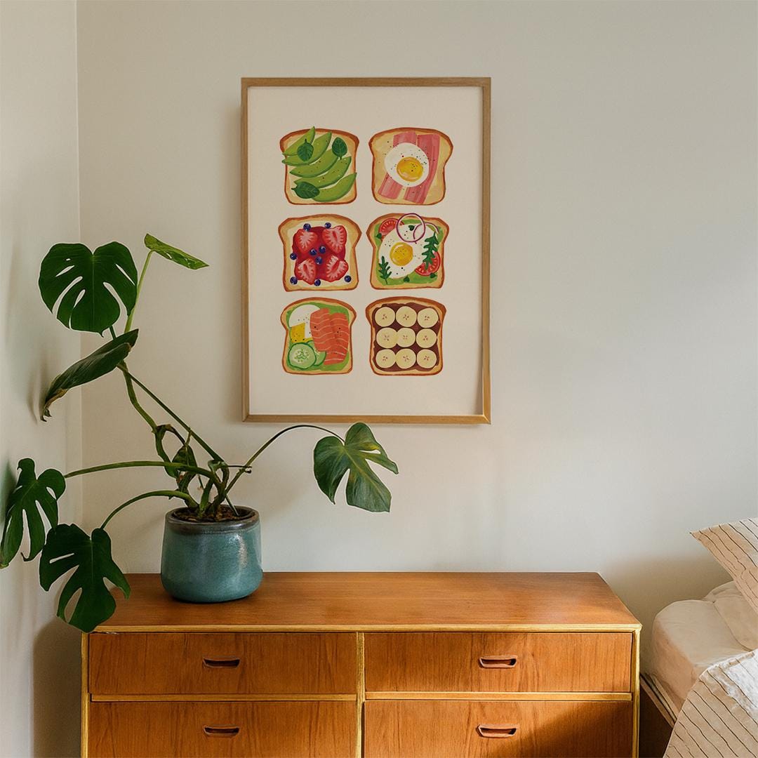 Breakfast Toast Print - Image 2