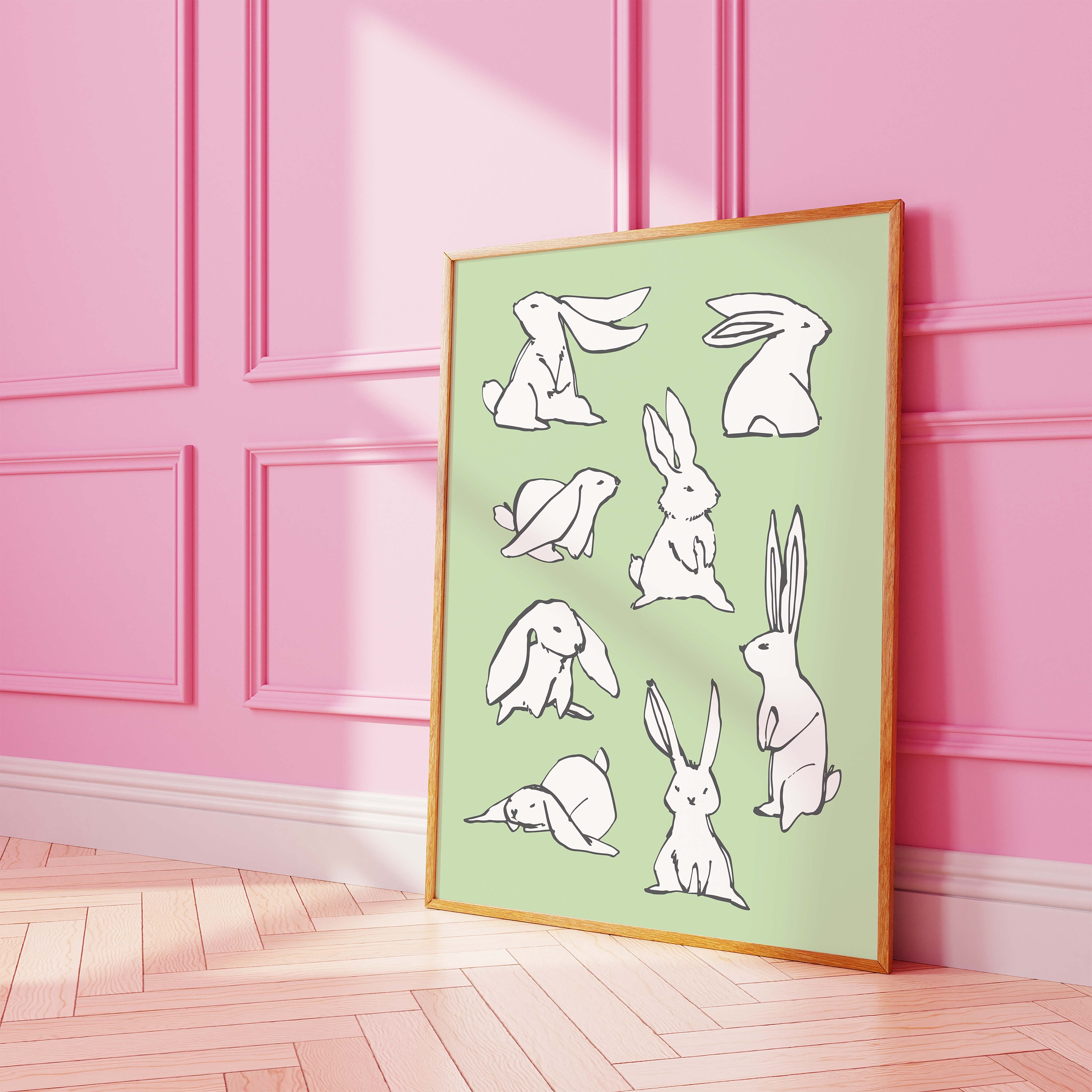 Bunnies Sketch Print - Image 2