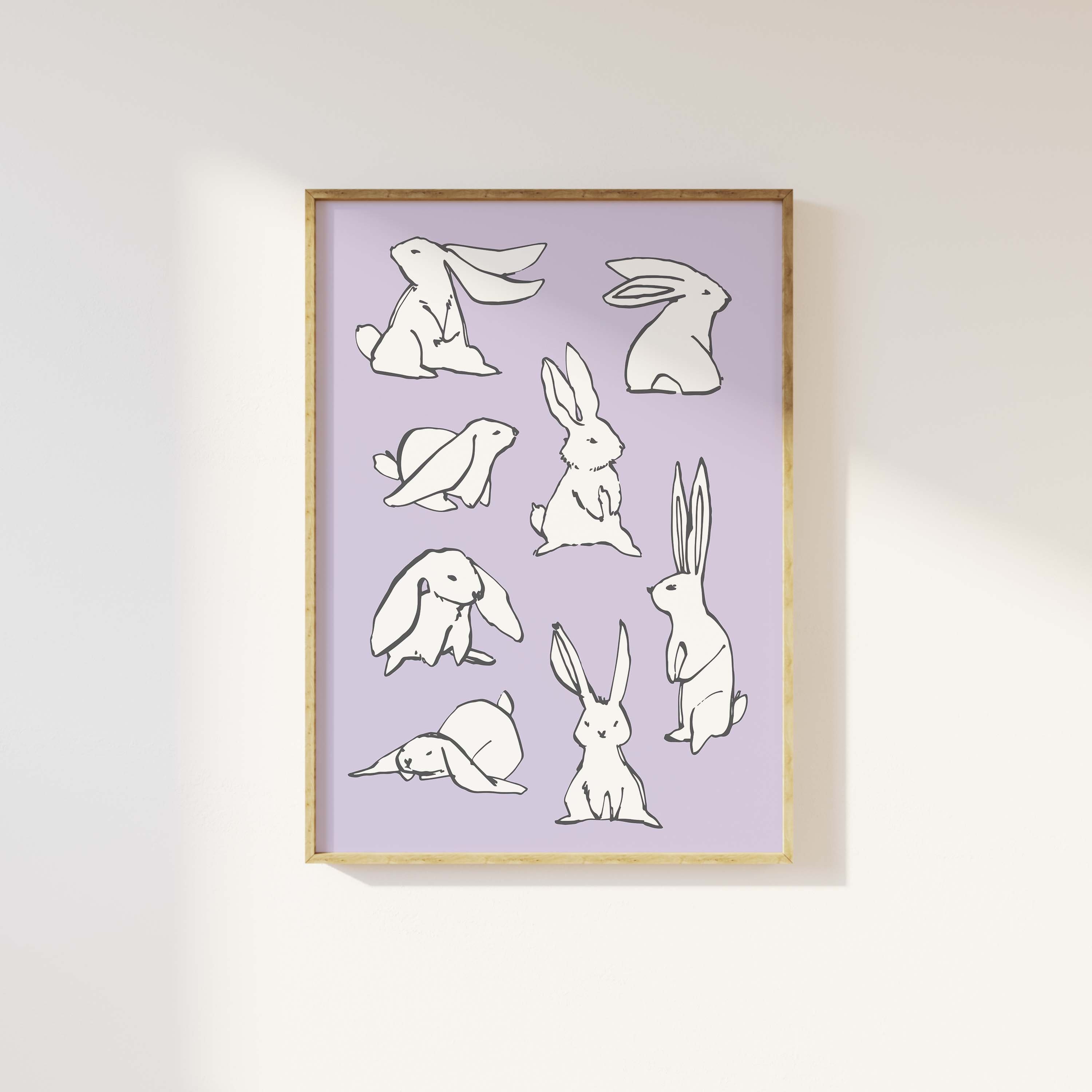 Bunnies Sketch Print - Image 2