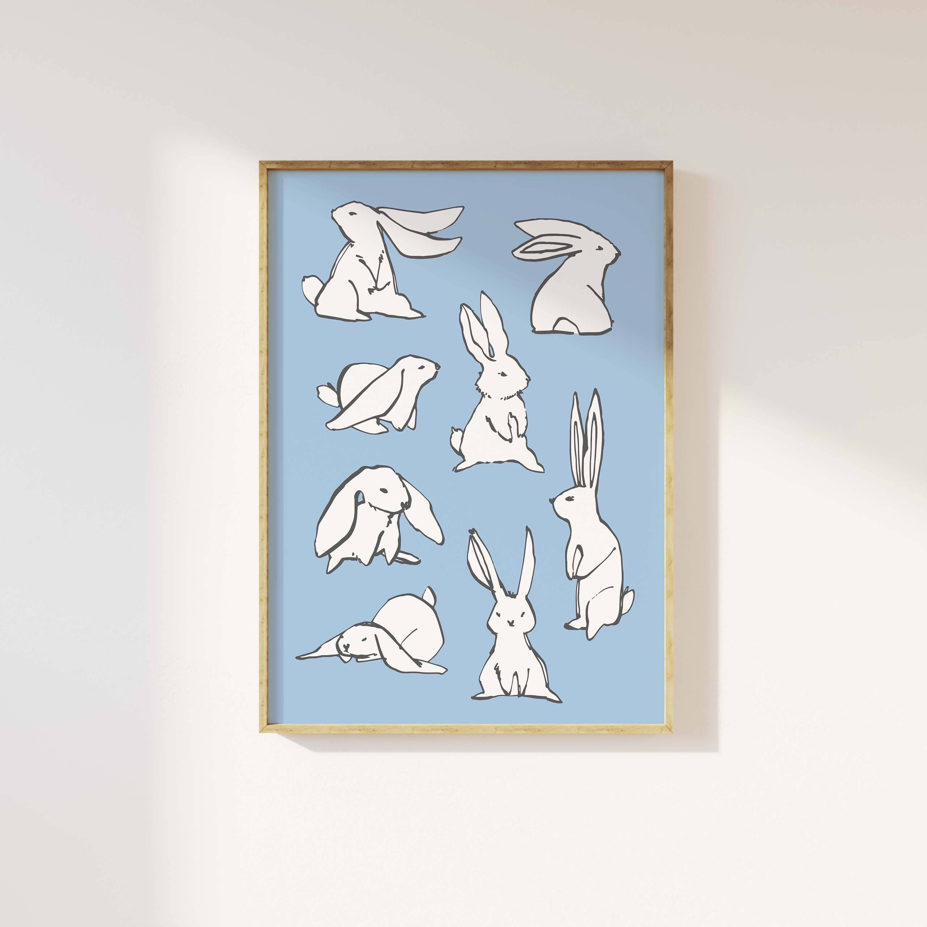Bunnies Sketch Print - Image 3