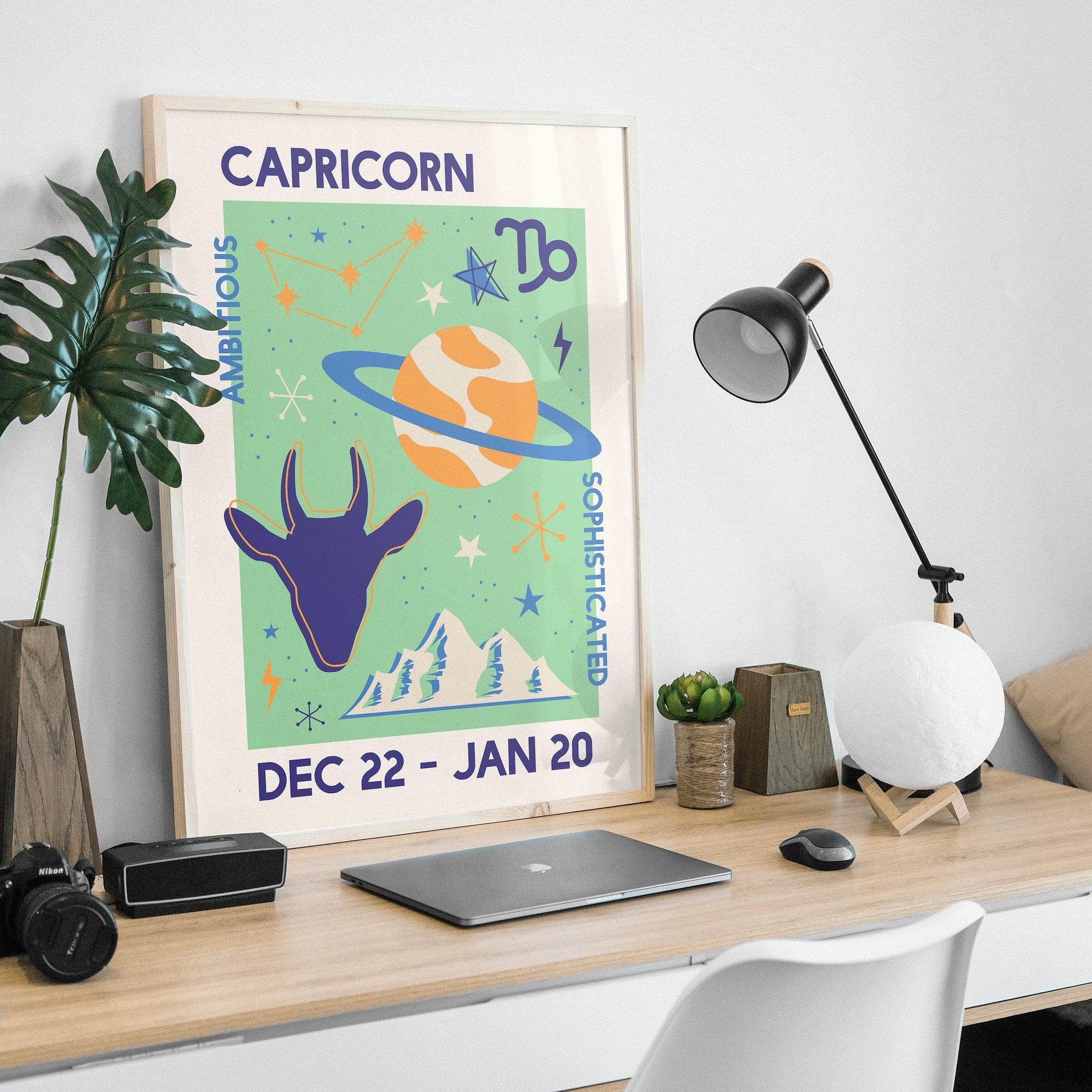 Capricorn Zodiac Print - Image 4