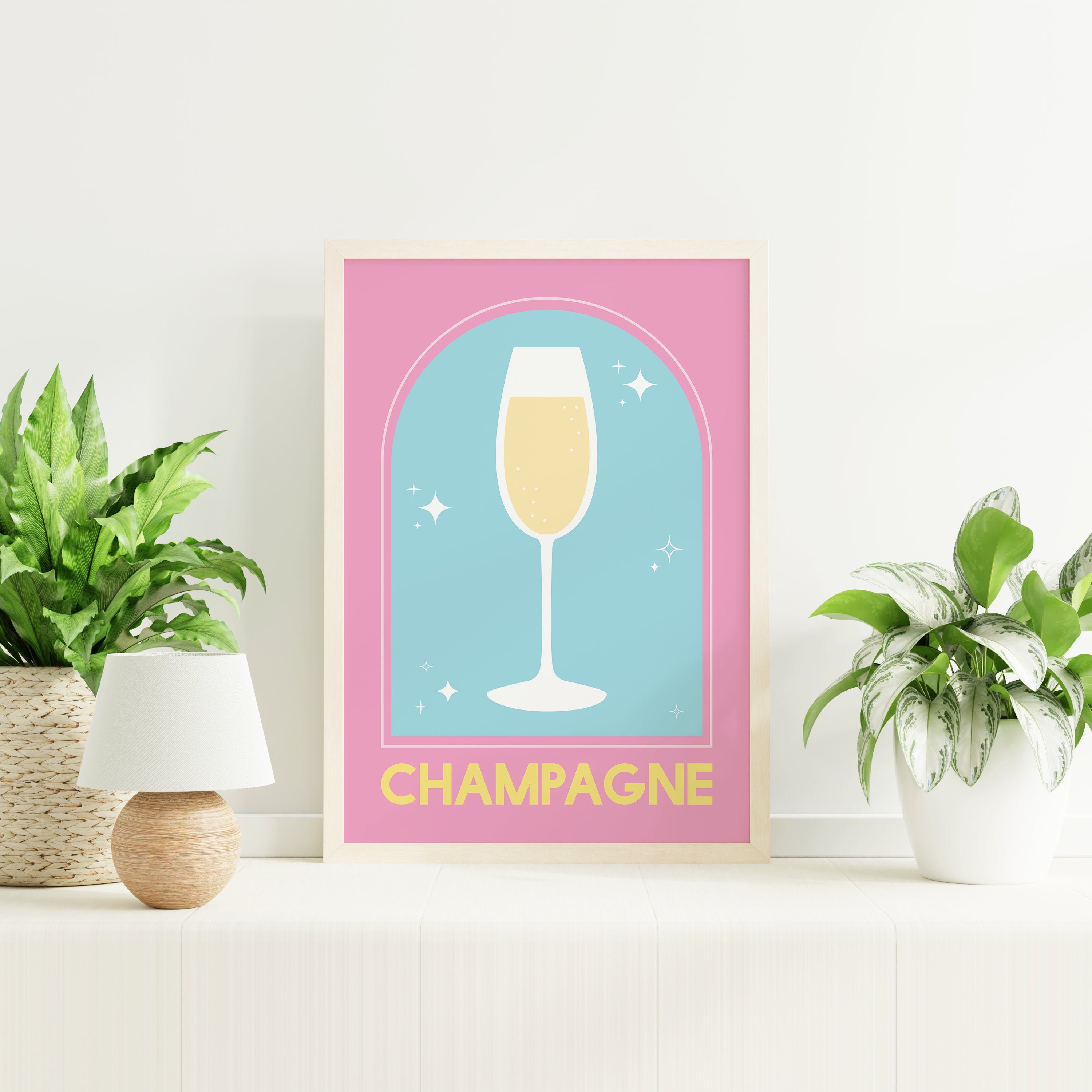 Champagne Cocktail Print