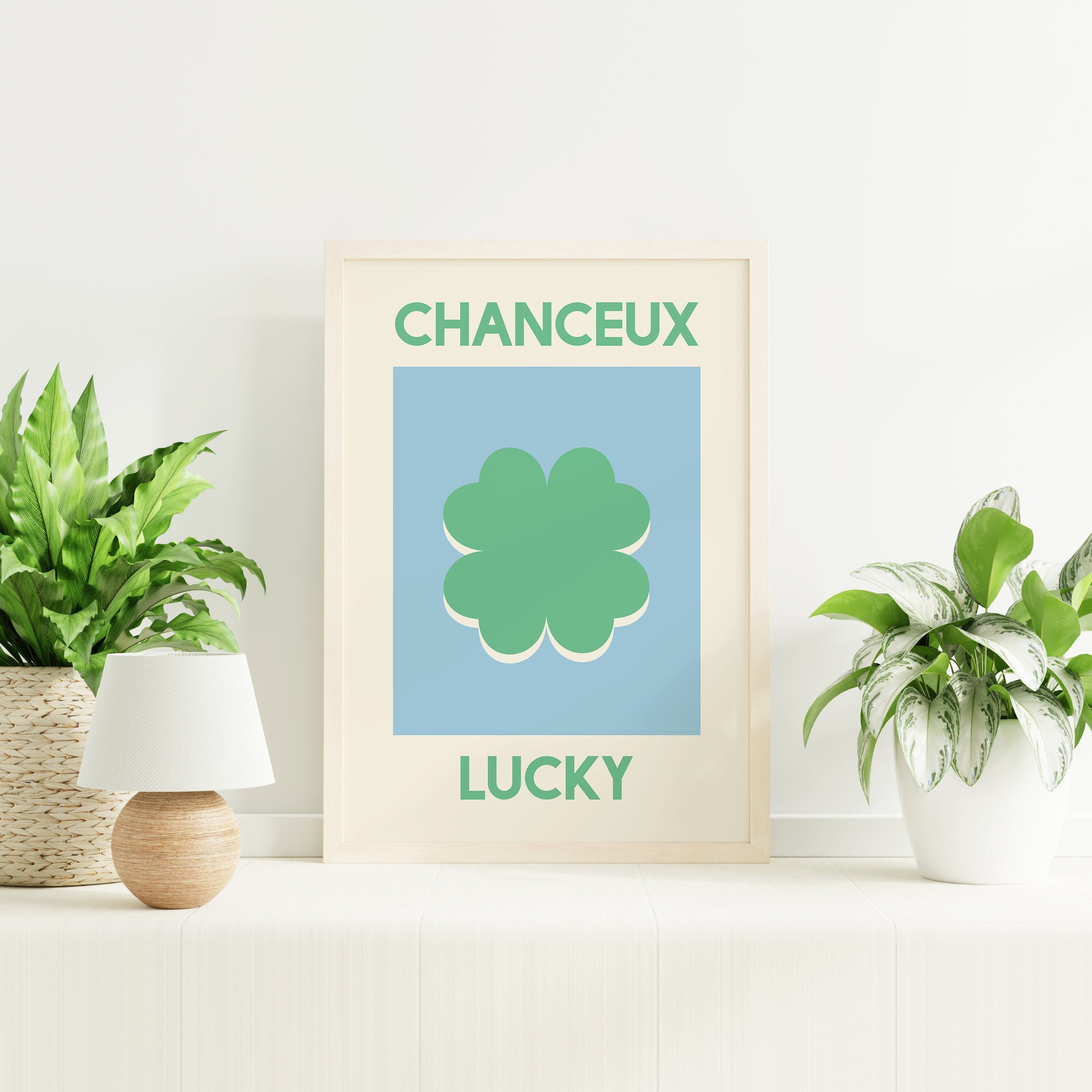 Chanceux Lucky Print