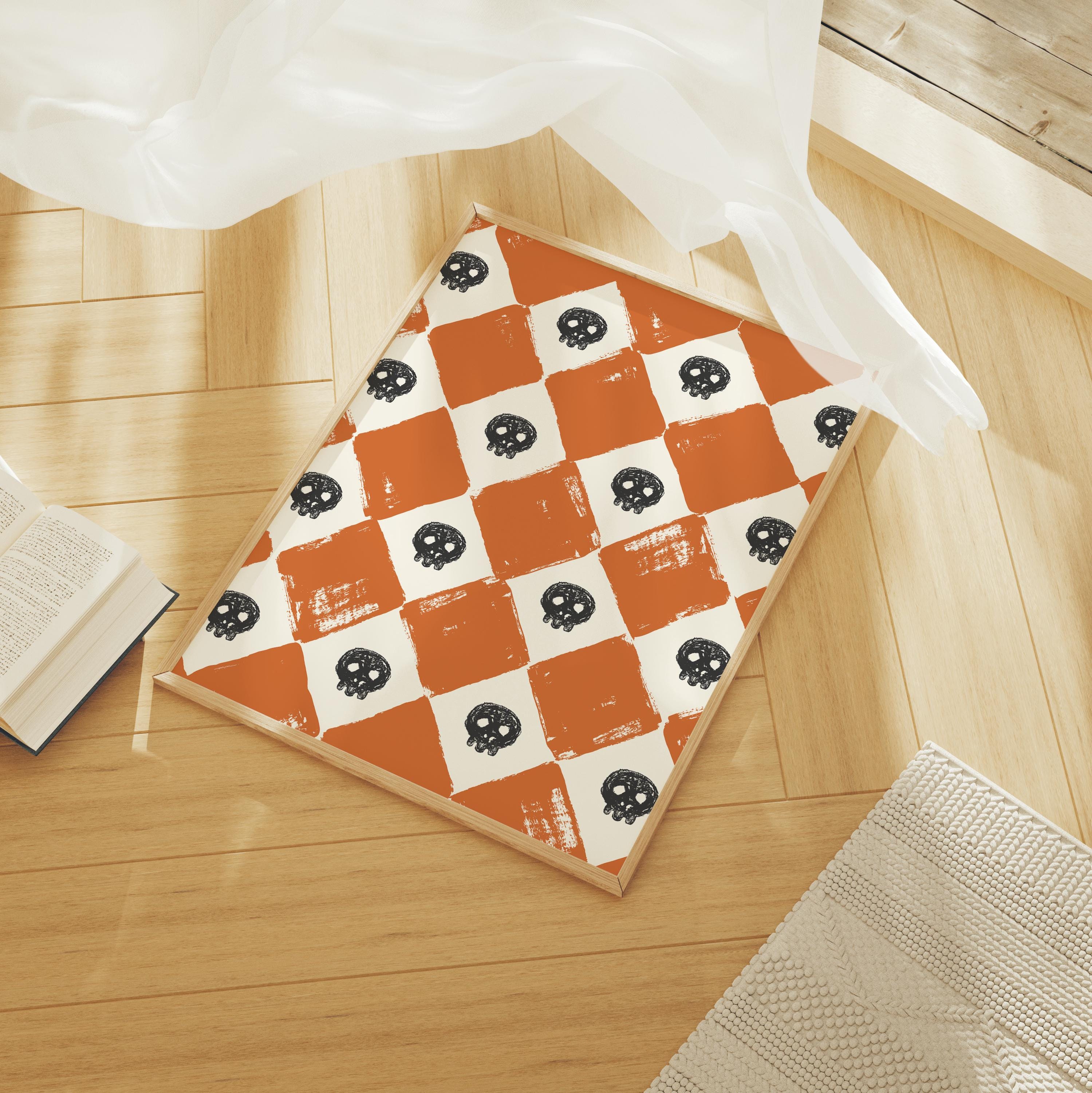 Checkered Skulls Print - Image 4