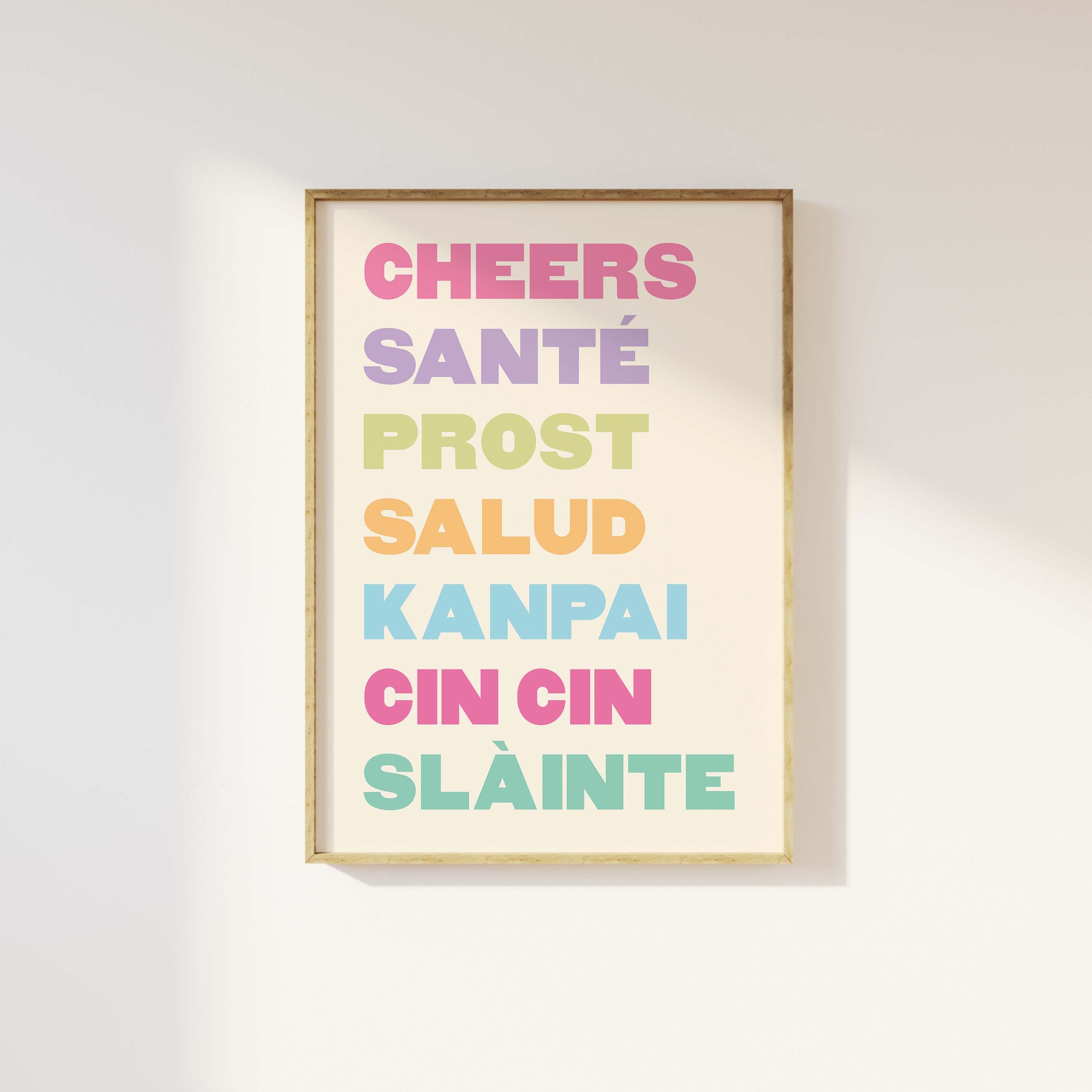 Cheers Cocktail Print - Image 4