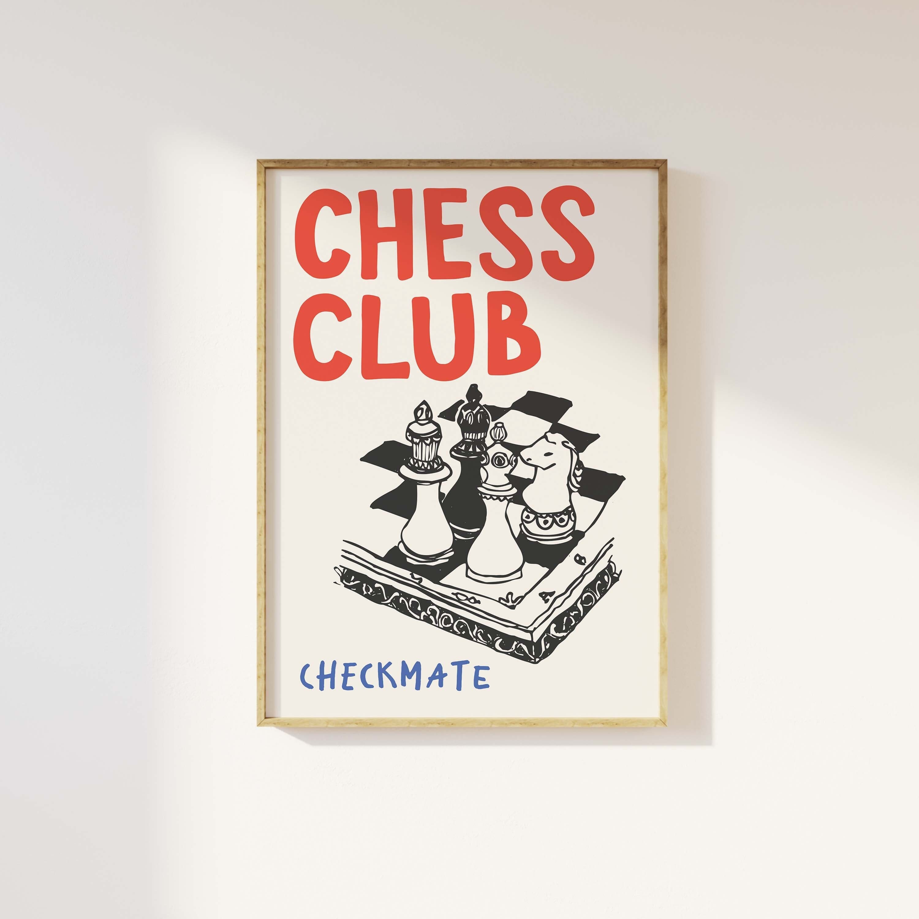Chess Club Print