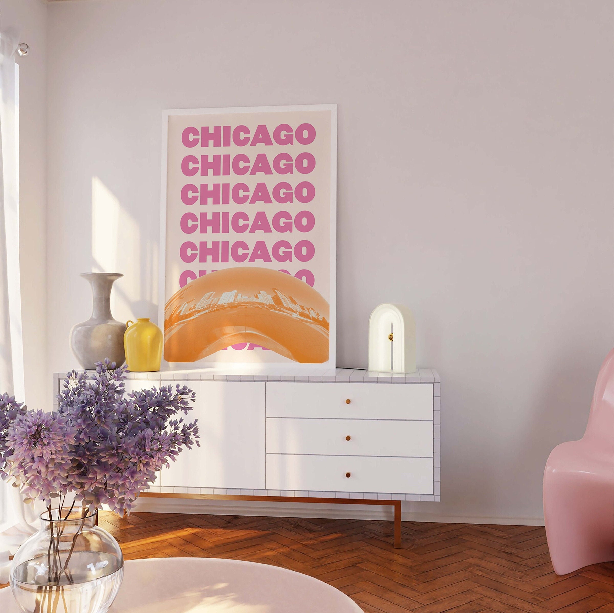 Chicago Travel Print