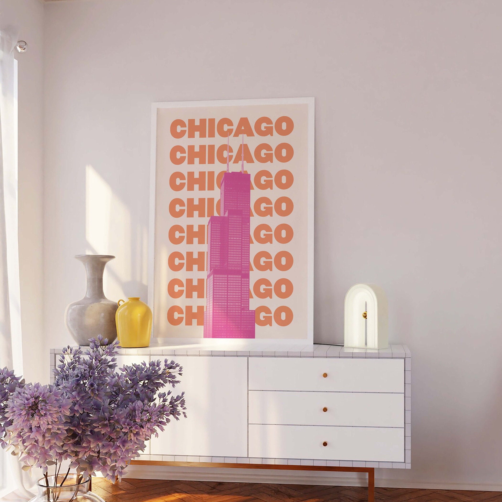 Chicago Travel Print - Image 3