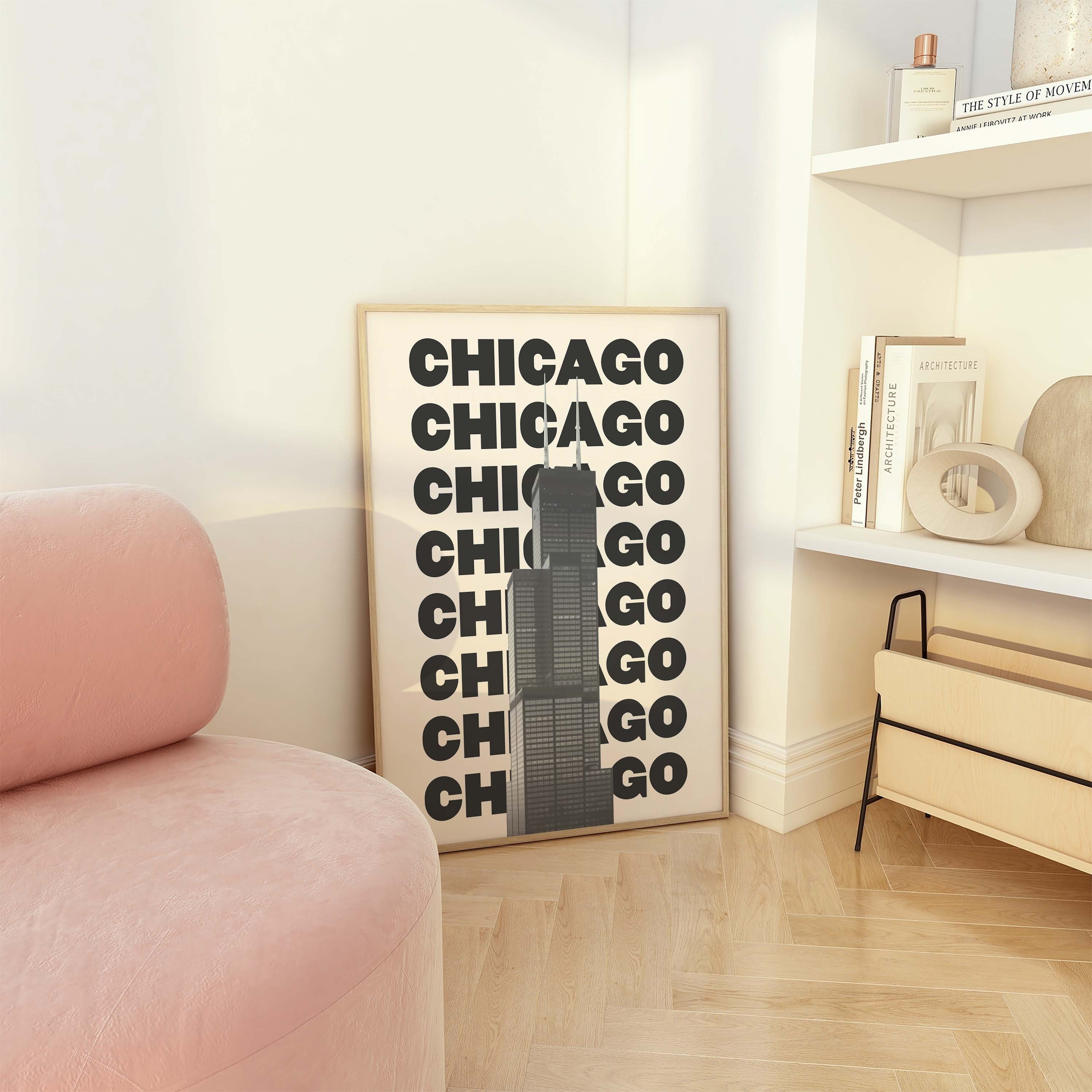 Chicago Travel Print