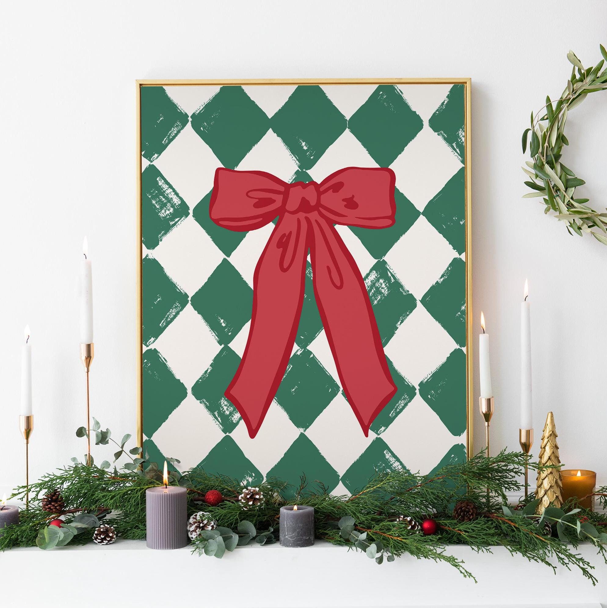 Christmas Bow Print - Image 2