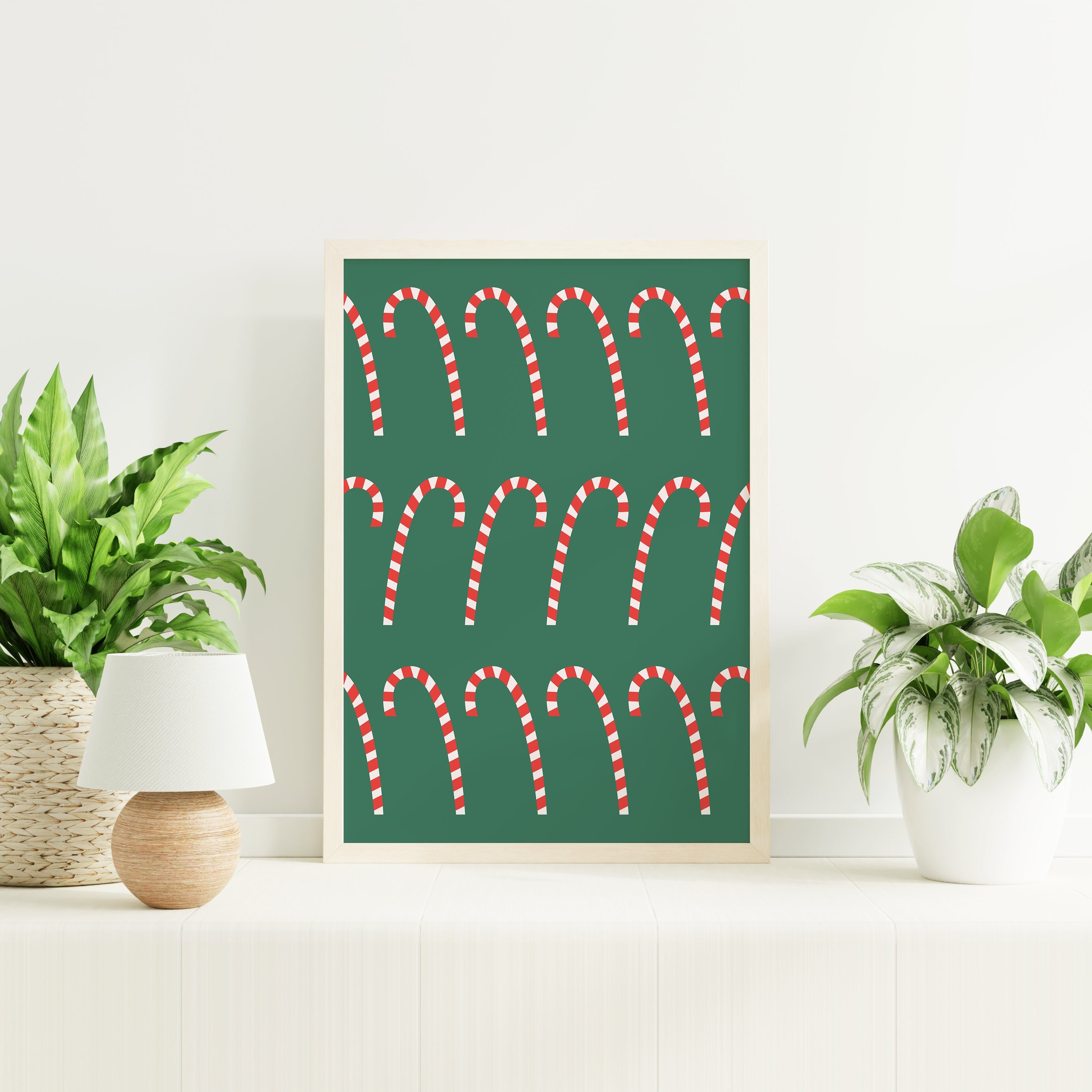 Christmas Candy Cane Print - Image 2