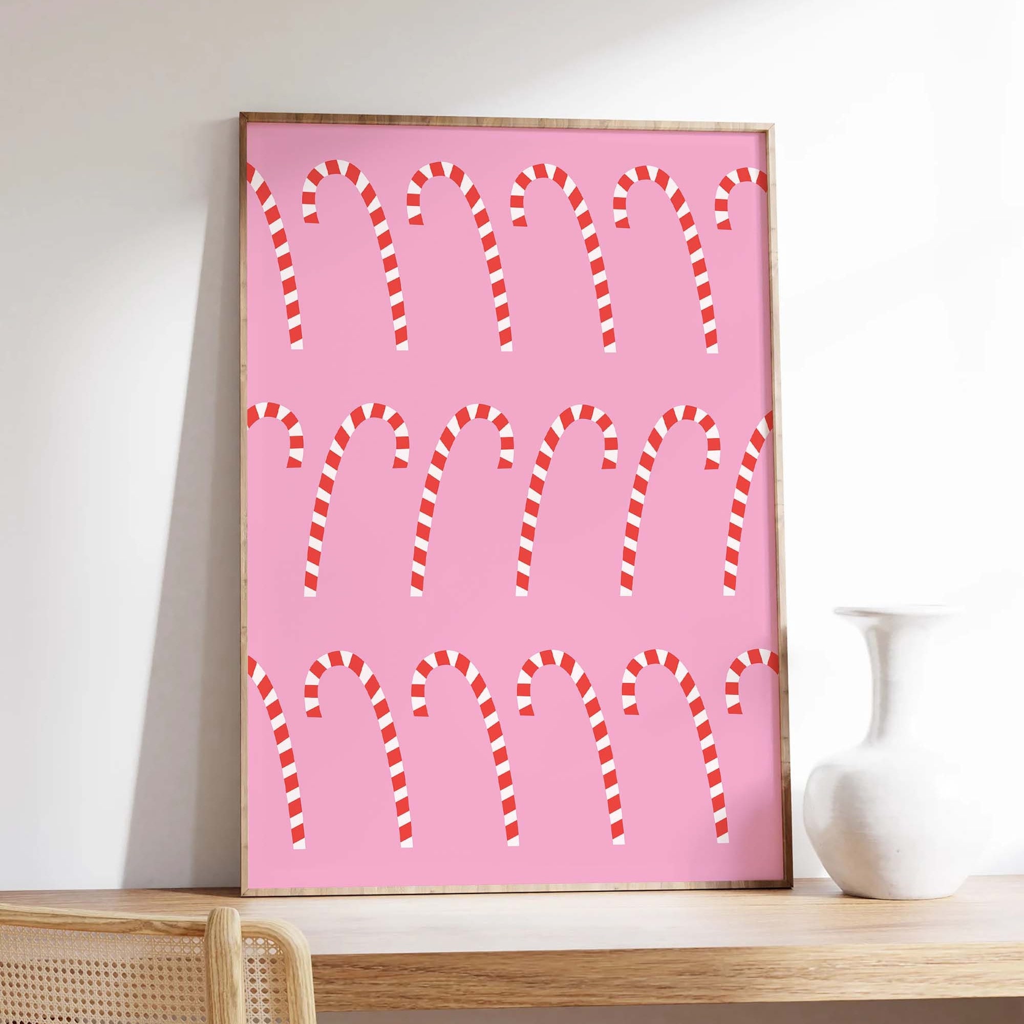 Christmas Candy Cane Print - Image 4