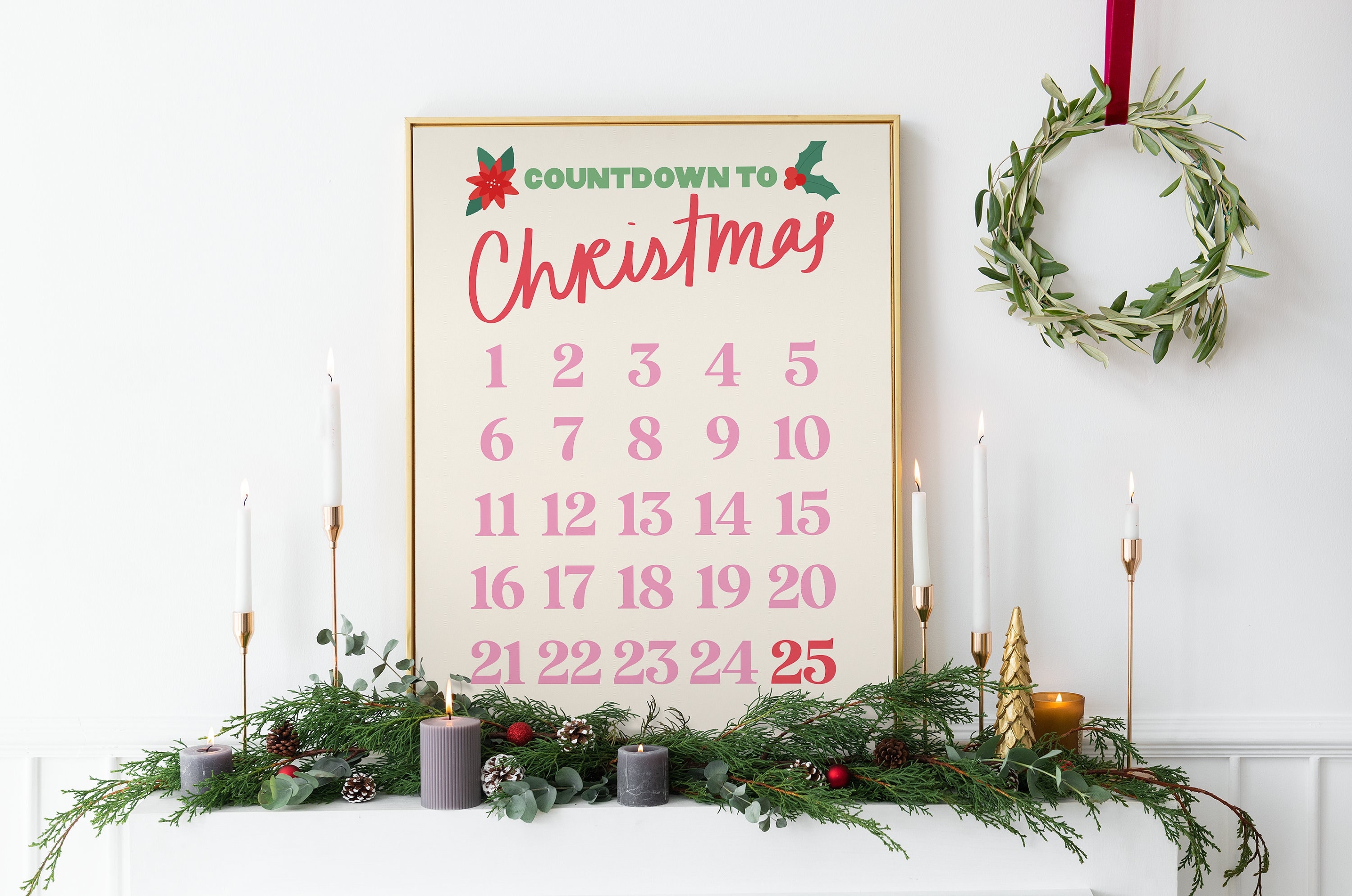 Christmas Countdown Print - Image 2