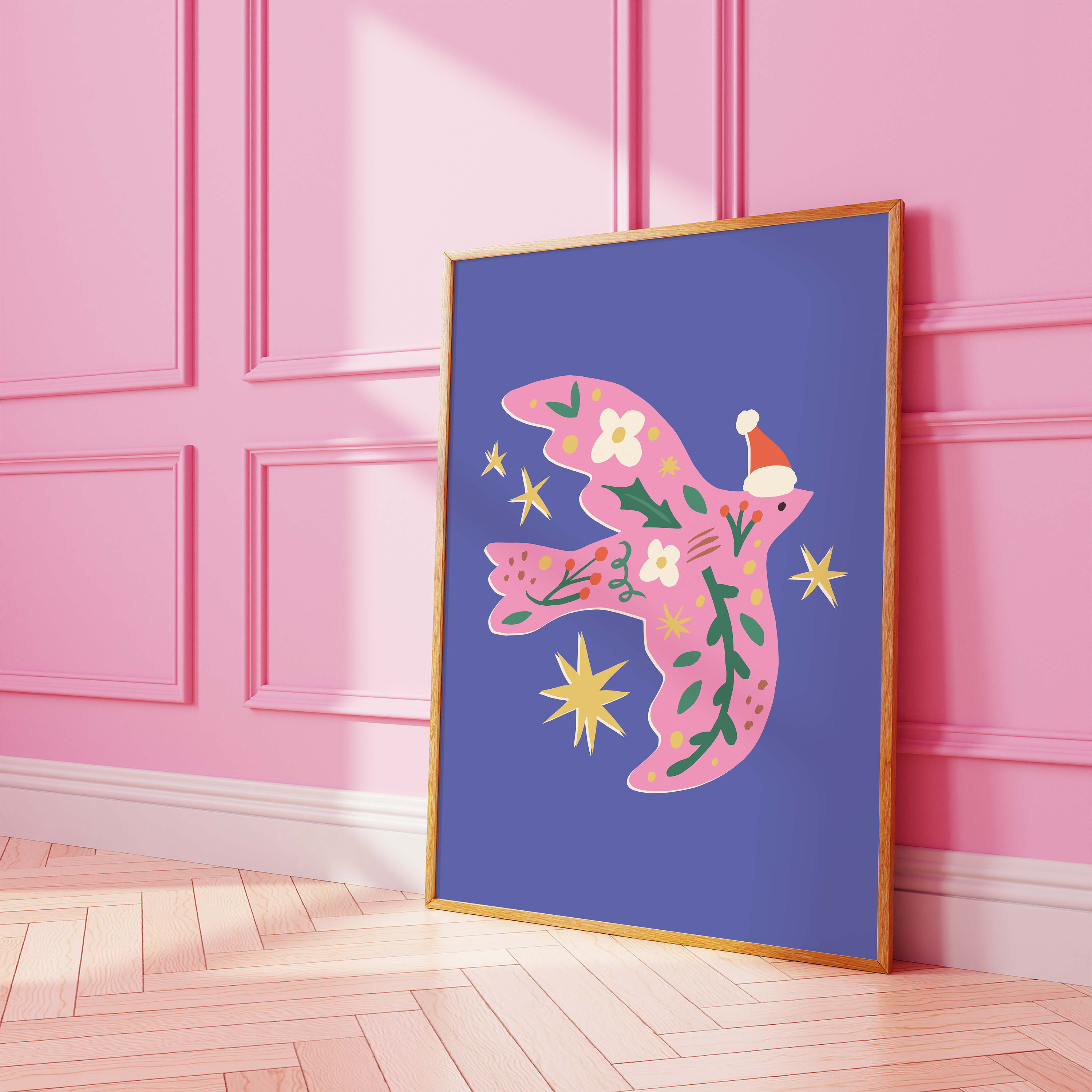 Christmas Dove Print - Image 5