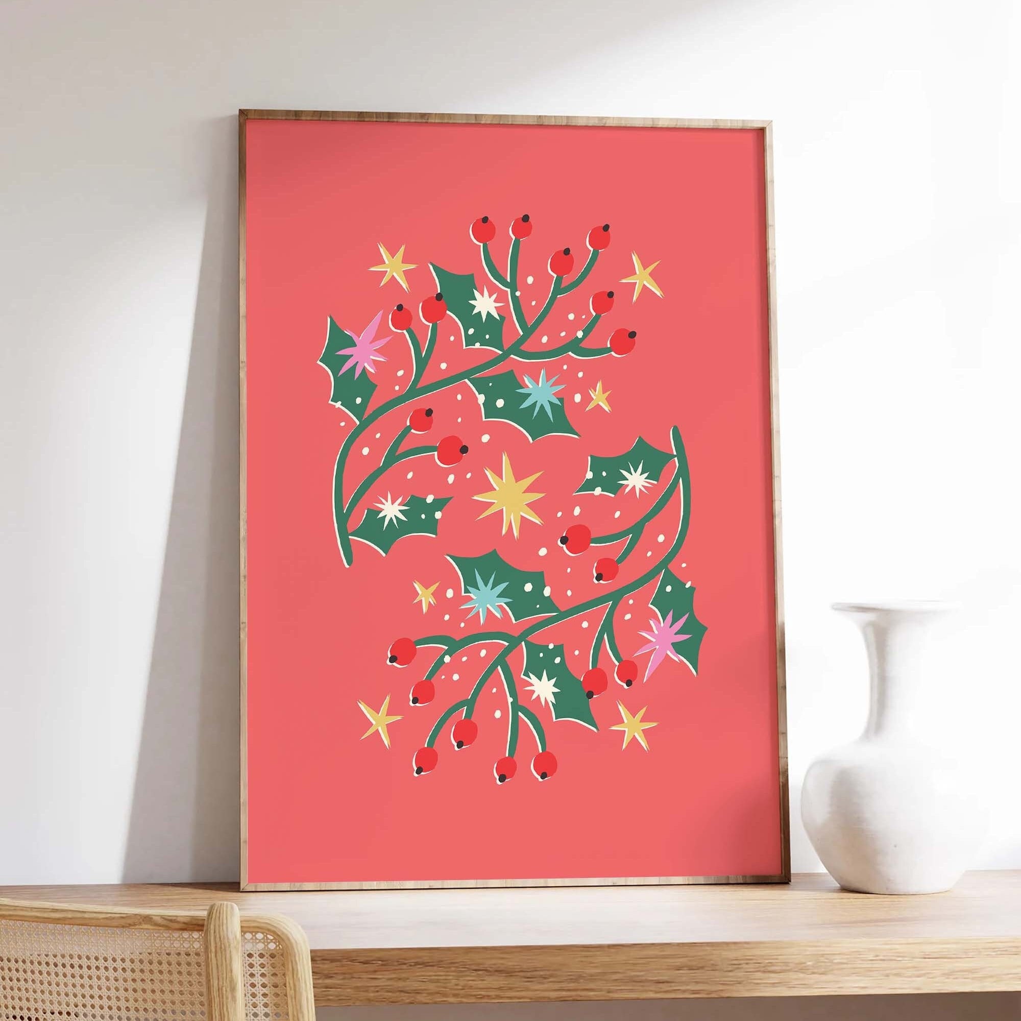 Christmas Holly Print - Image 2
