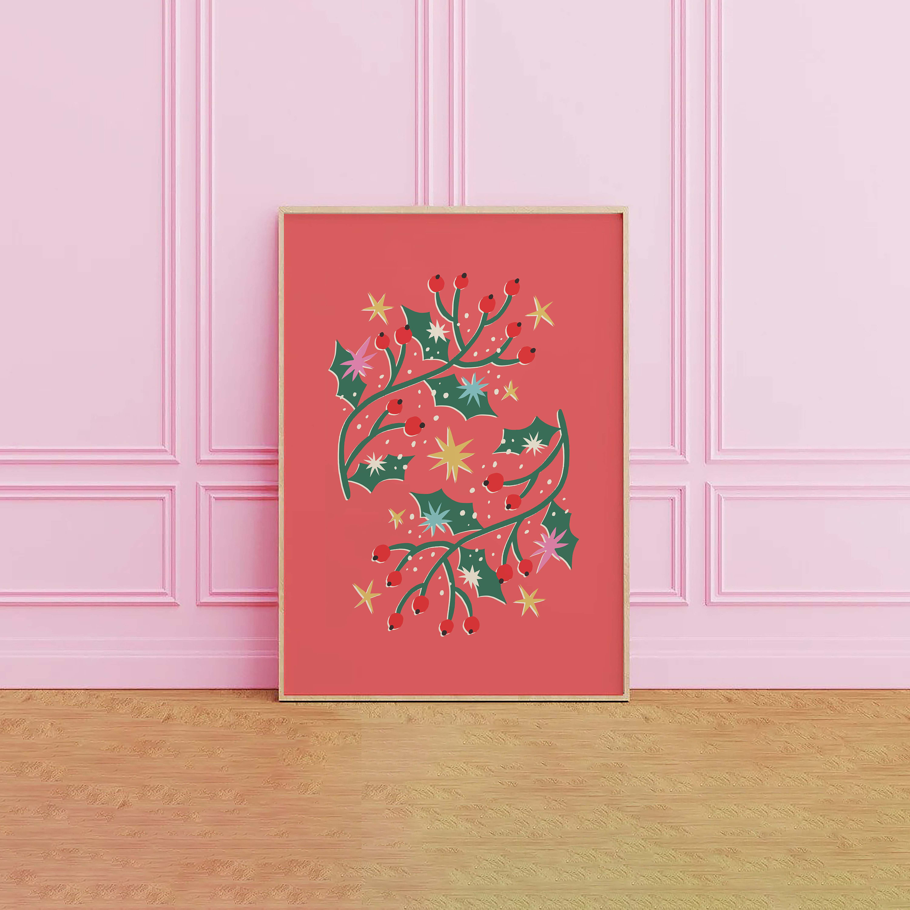 Christmas Holly Print - Image 4
