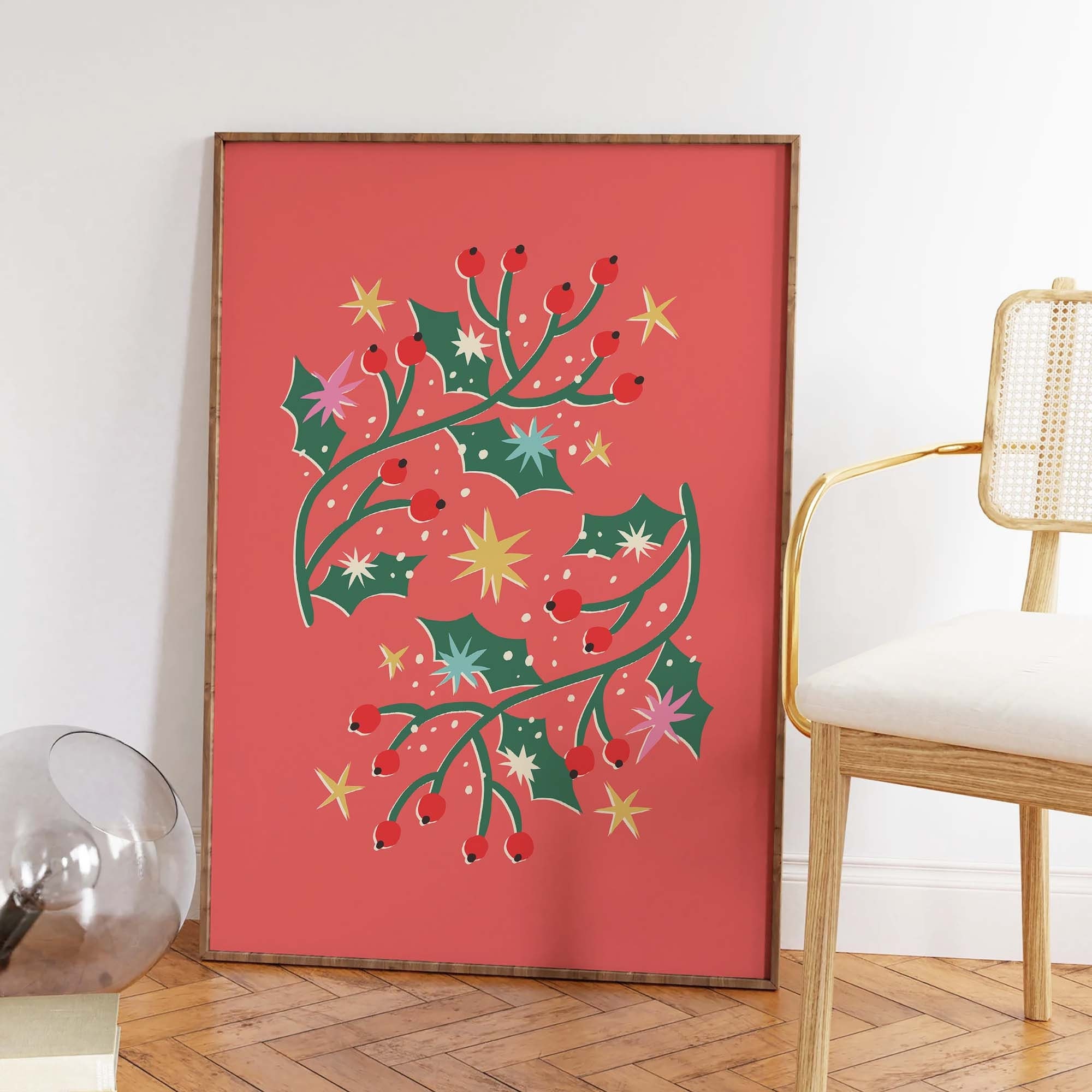 Christmas Holly Print - Image 5