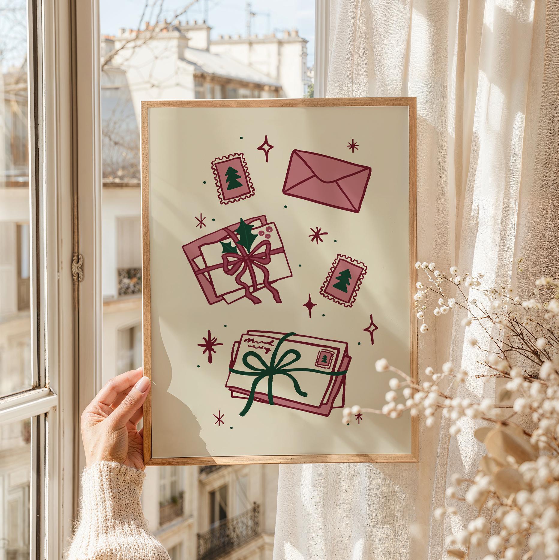Christmas Letters Print - Image 2