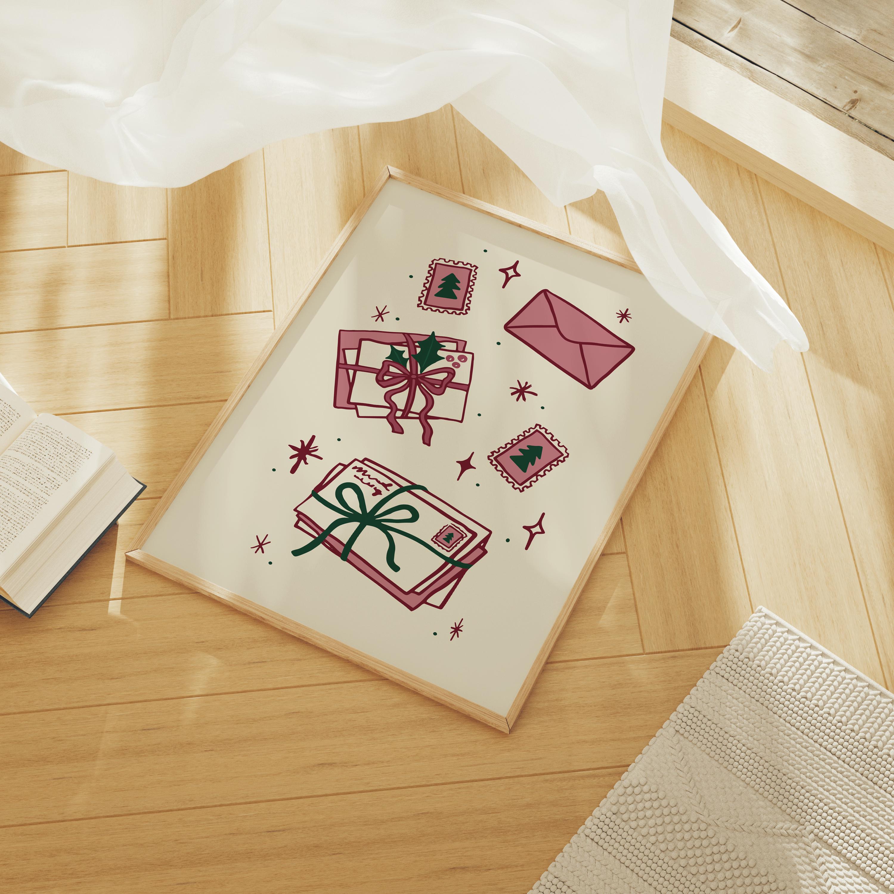 Christmas Letters Print - Image 3