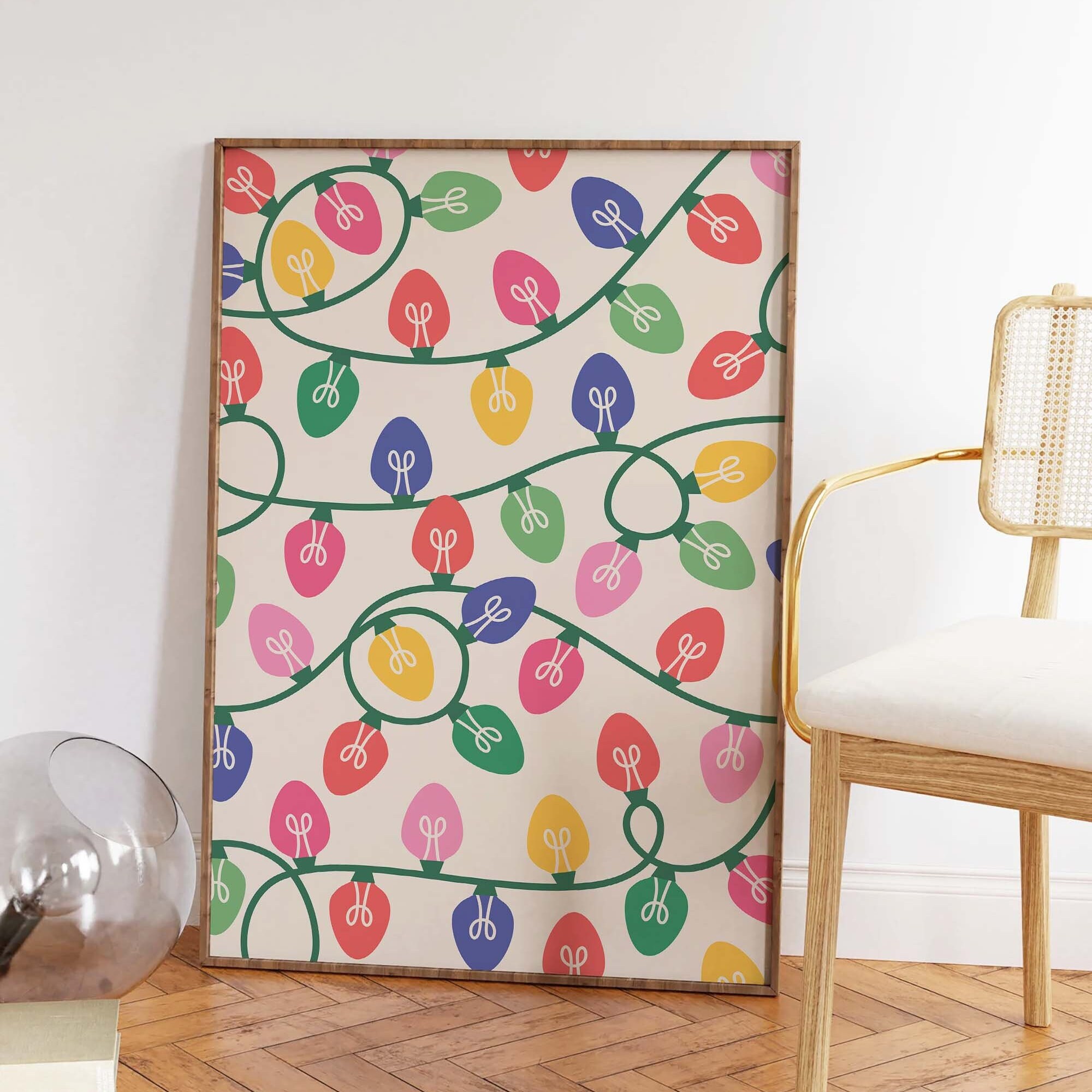 Christmas Lights Print - Image 5