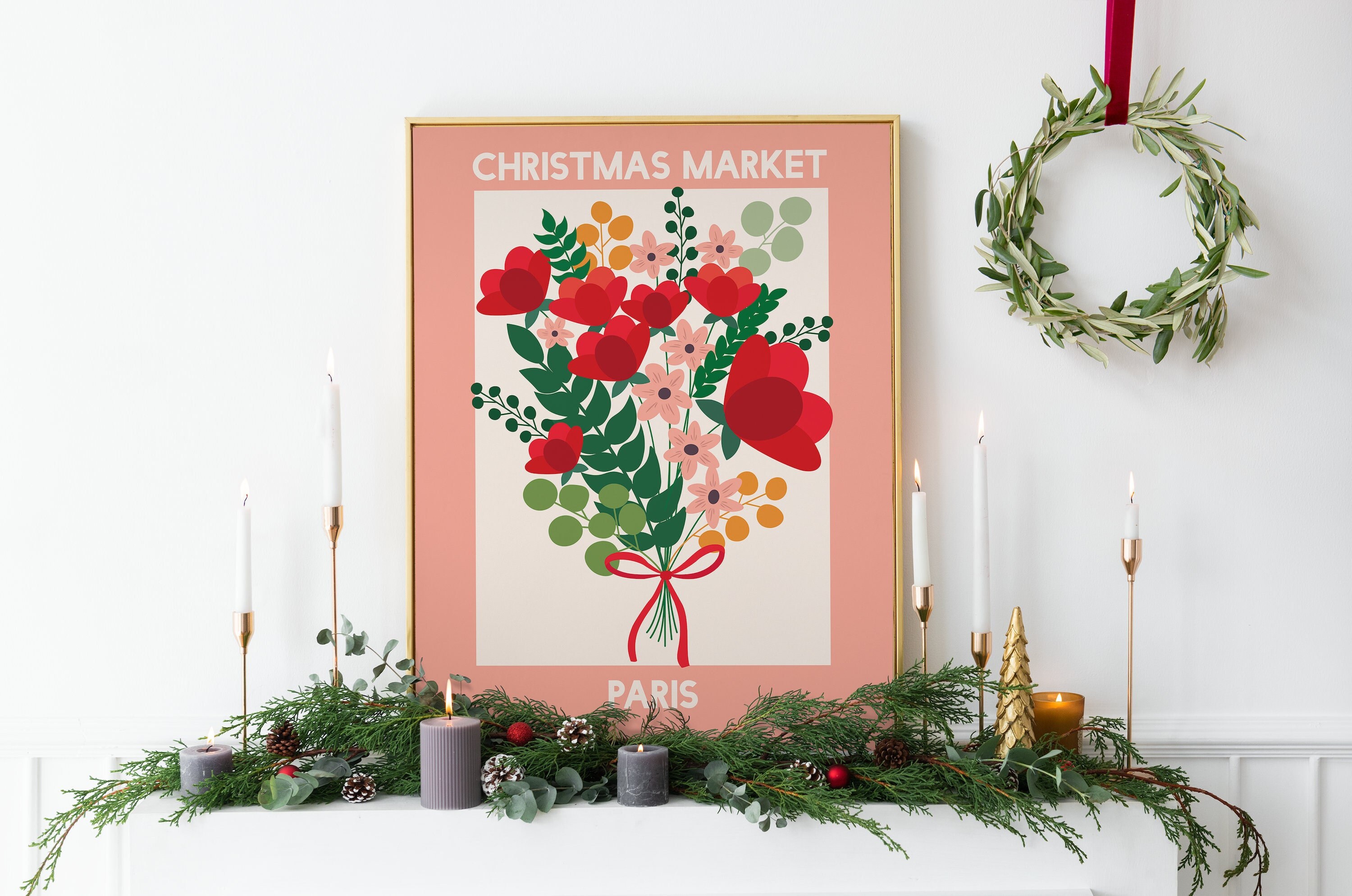 Christmas Market Print - Image 2
