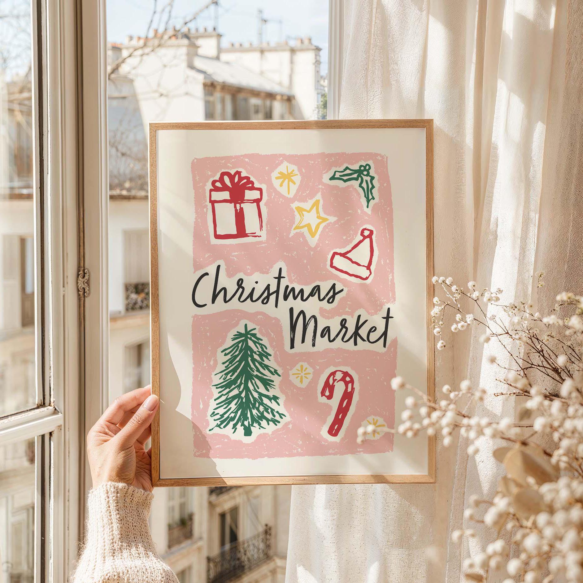 Christmas Market Print - Image 3