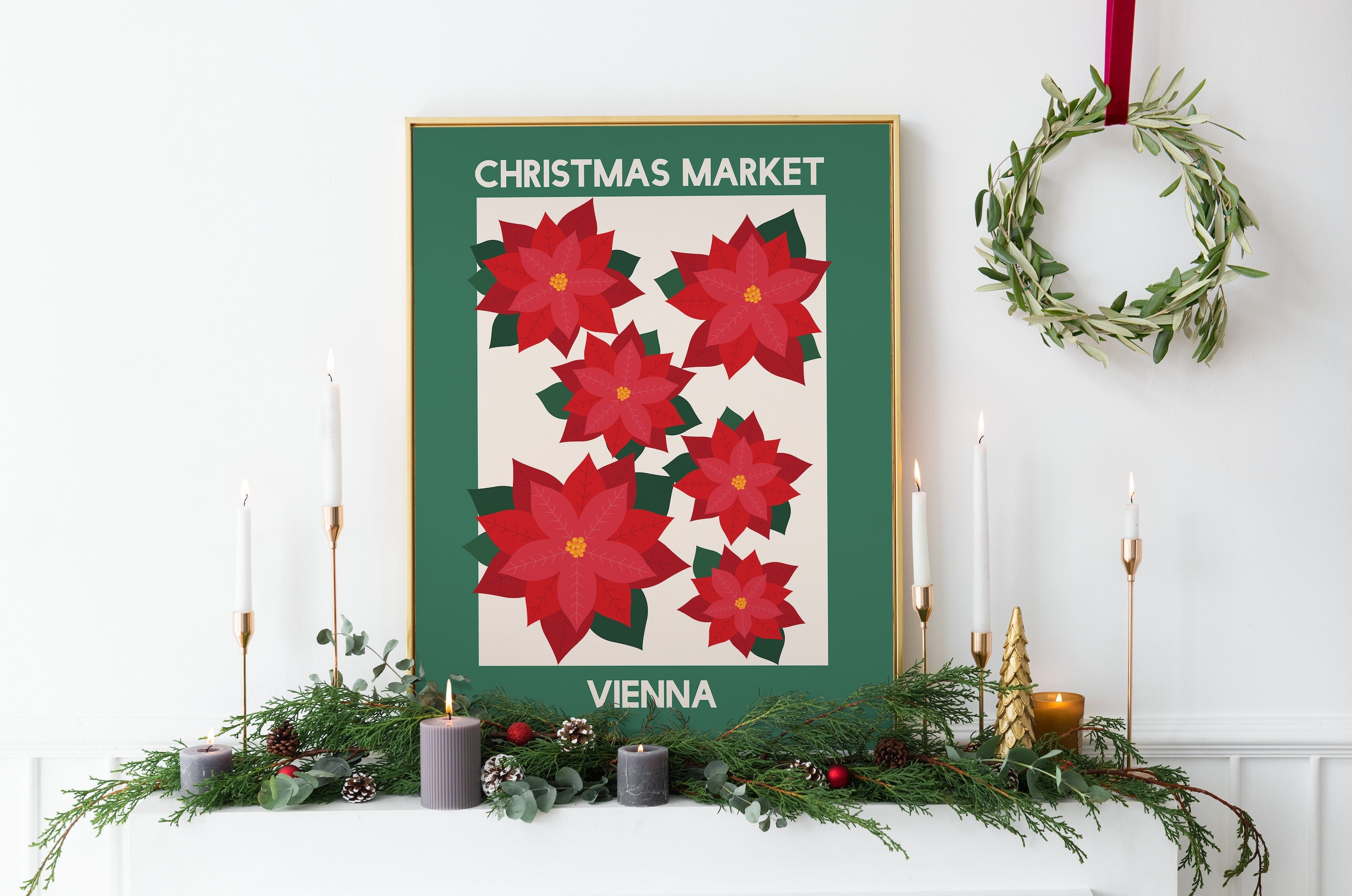 Christmas Market Print - Image 2