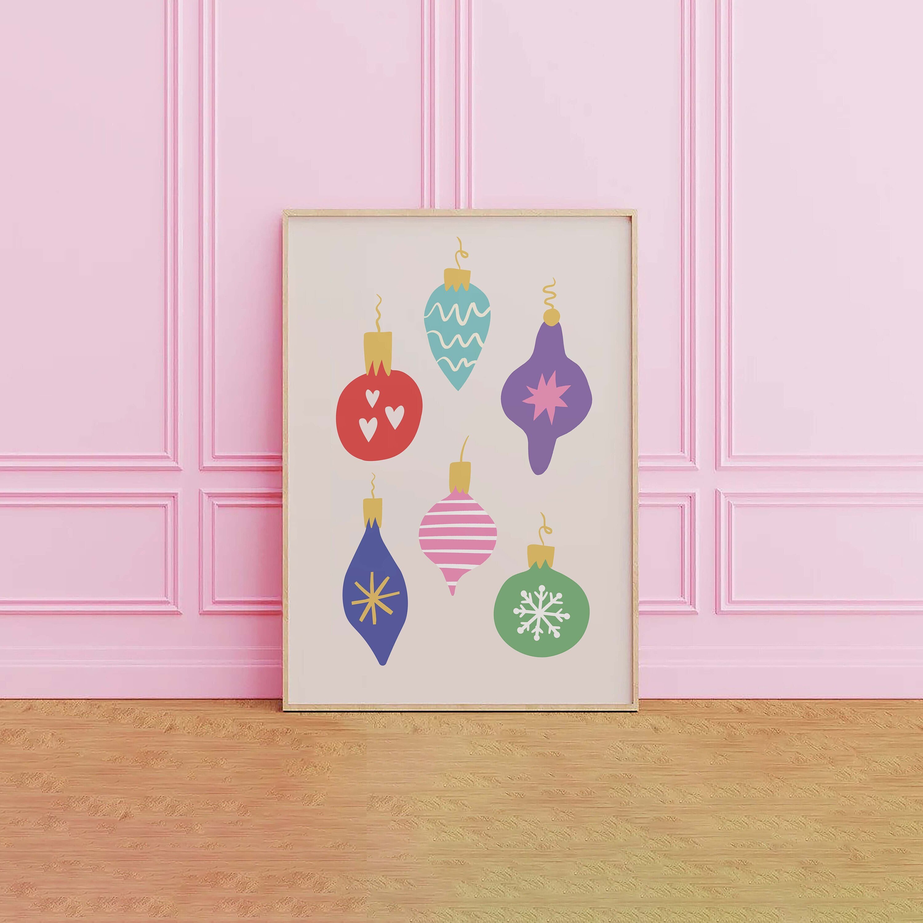 Christmas Ornaments Print - Image 2