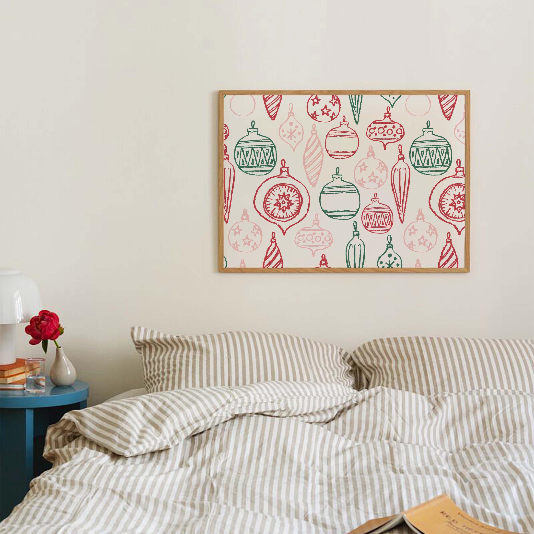 Christmas Ornaments Print - Image 5
