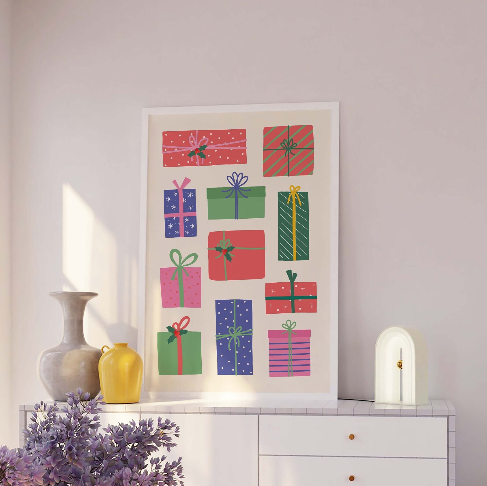 Christmas Presents Print - Image 3
