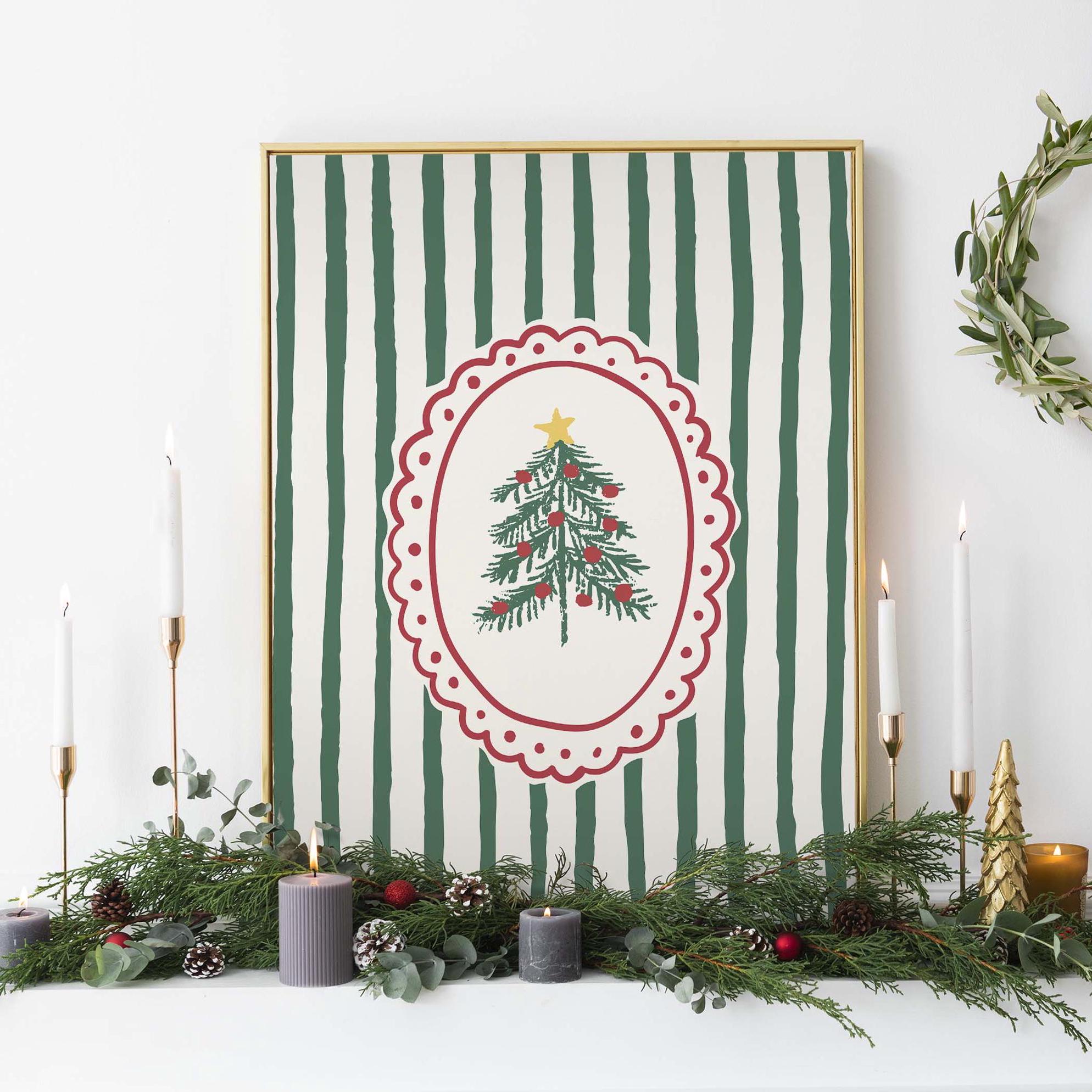 Christmas Tree Frame Print - Image 2