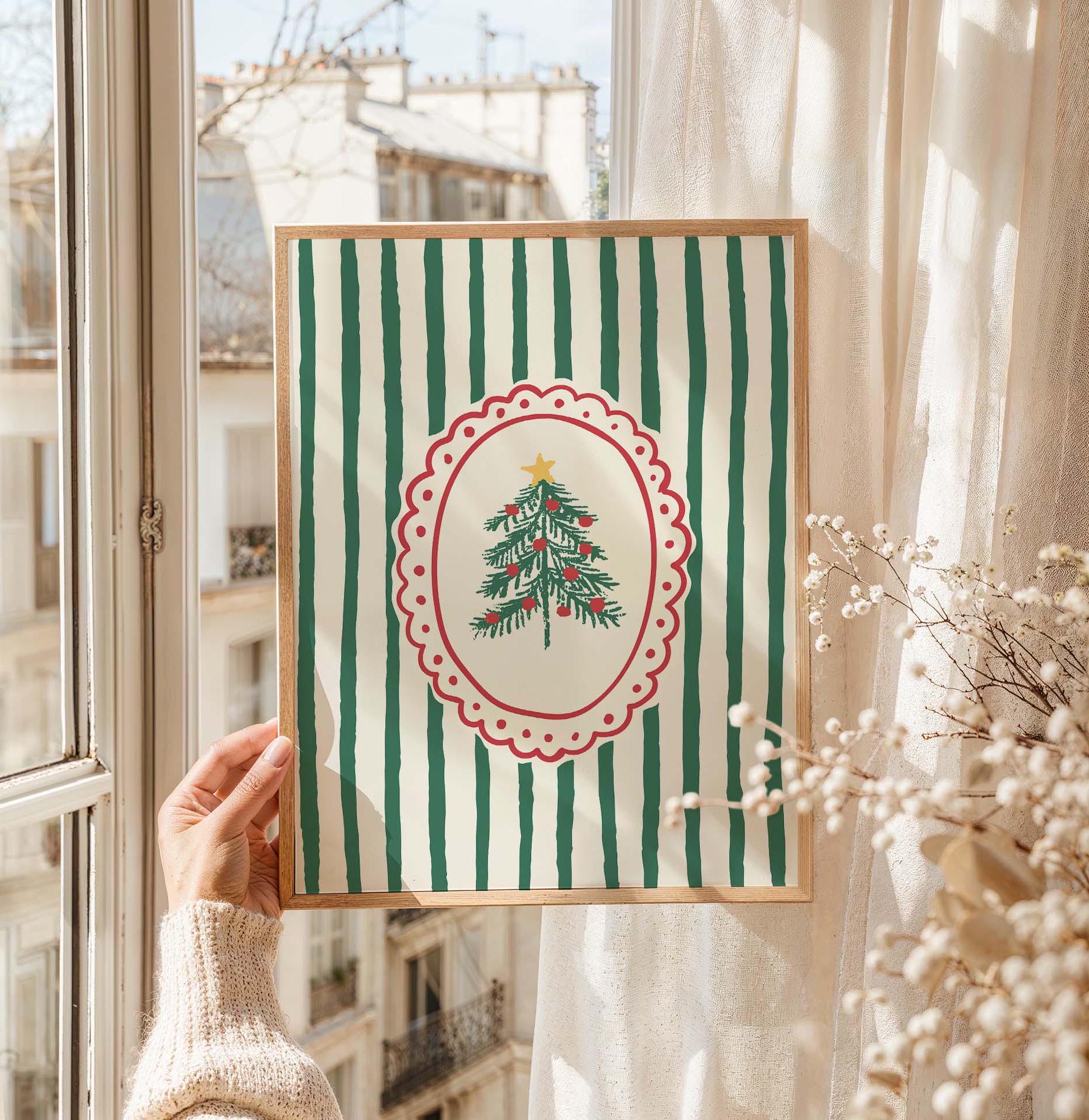 Christmas Tree Frame Print - Image 4