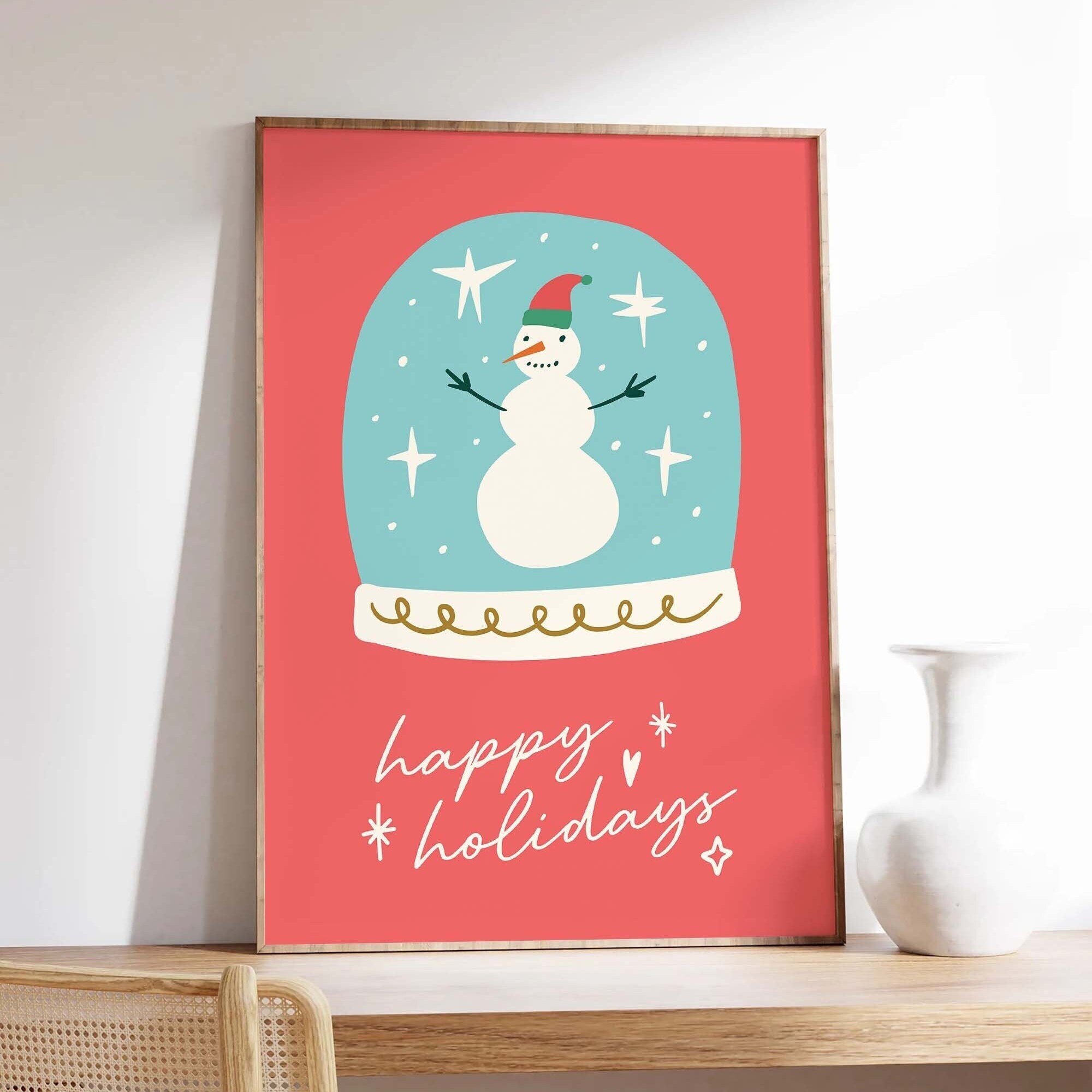 Christmas Snow Globe Print - Image 2