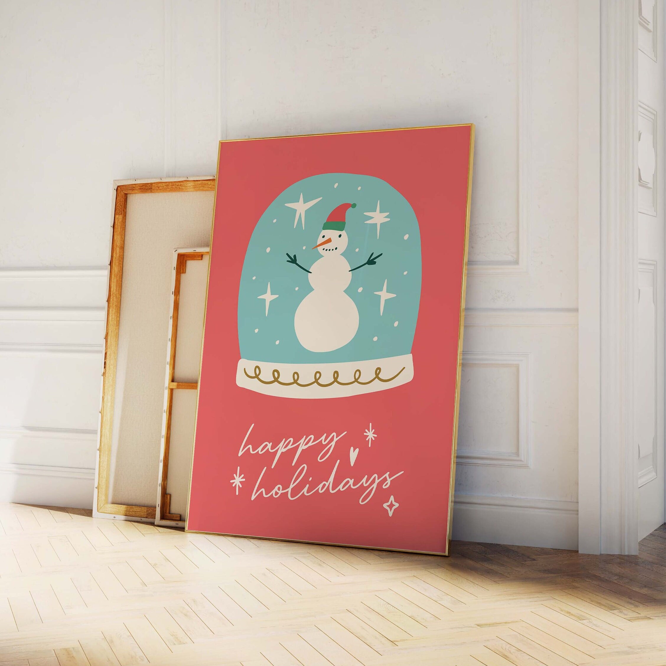 Christmas Snow Globe Print - Image 3