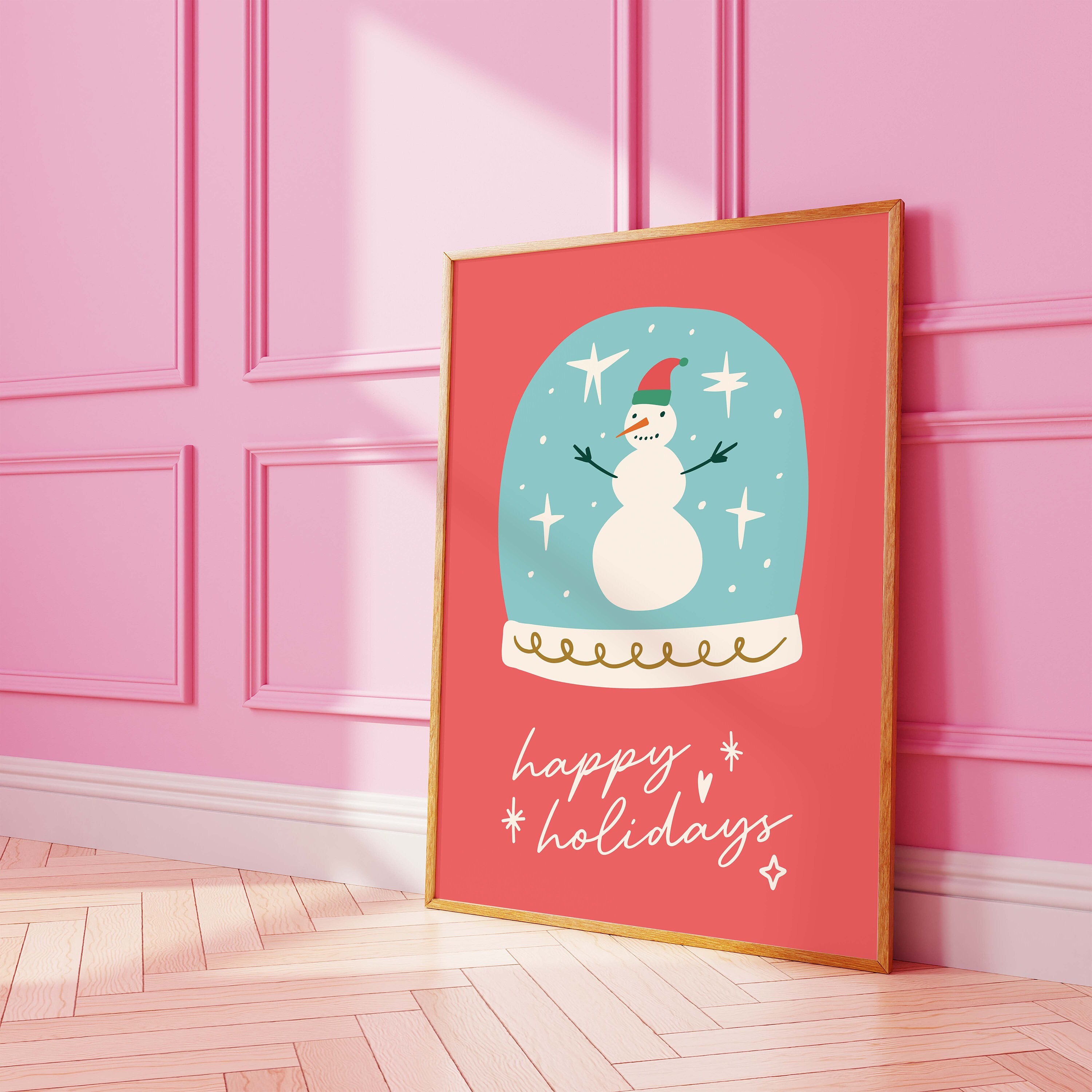 Christmas Snow Globe Print - Image 4