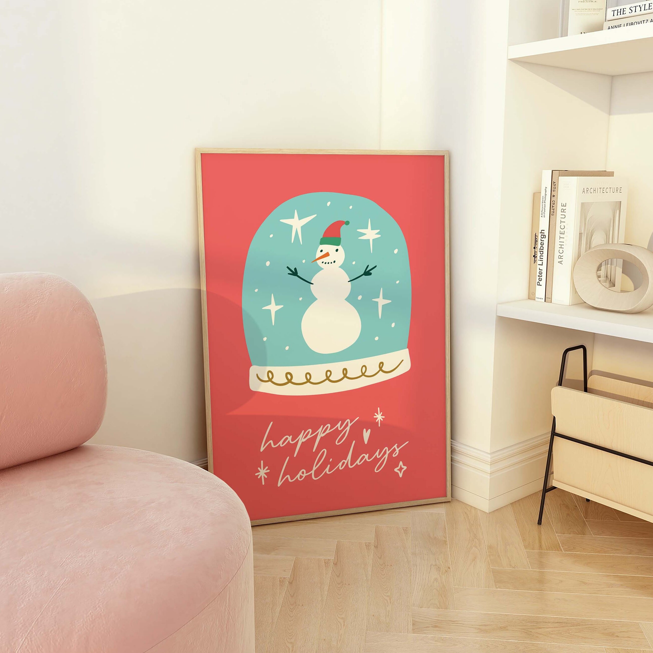 Christmas Snow Globe Print - Image 5
