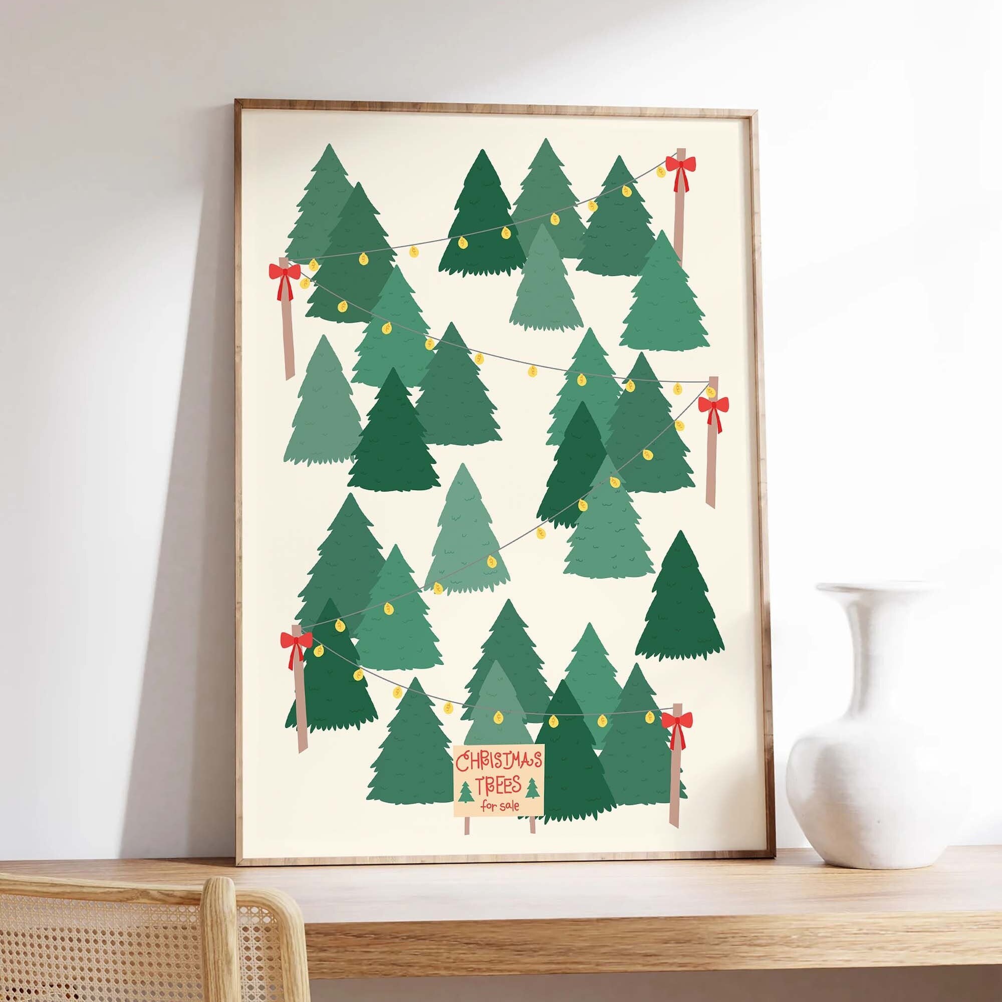 Christmas Tree Lot Print - Image 3