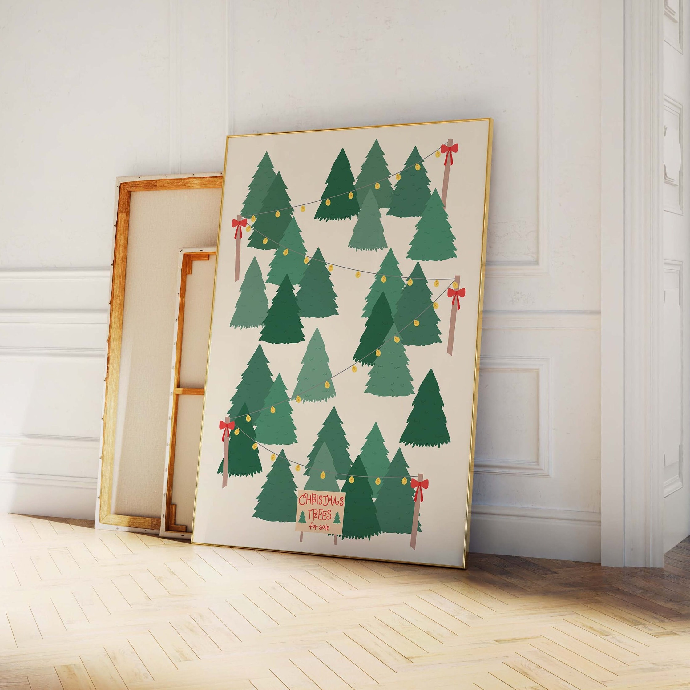 Christmas Tree Lot Print - Image 4