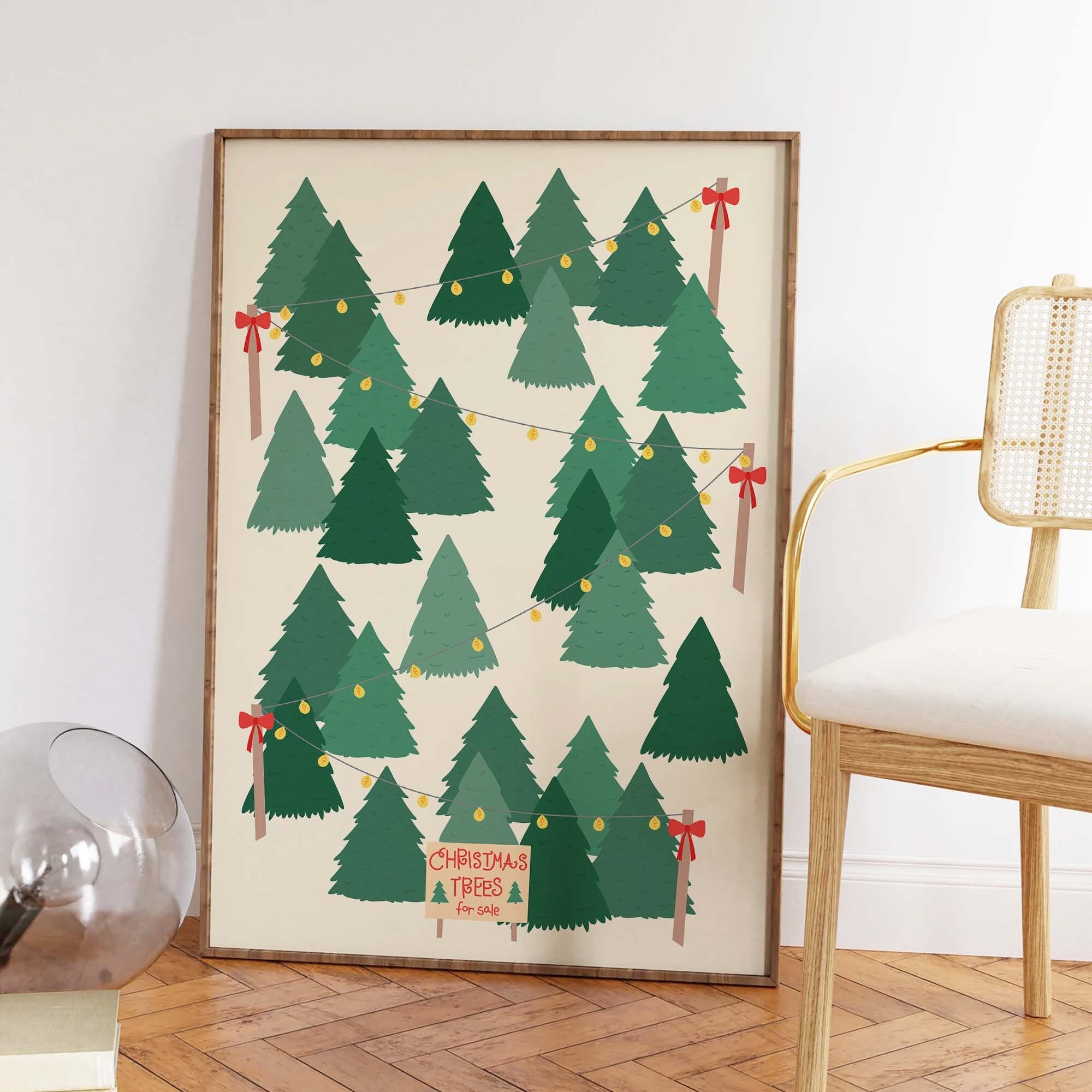 Christmas Tree Lot Print - Image 5