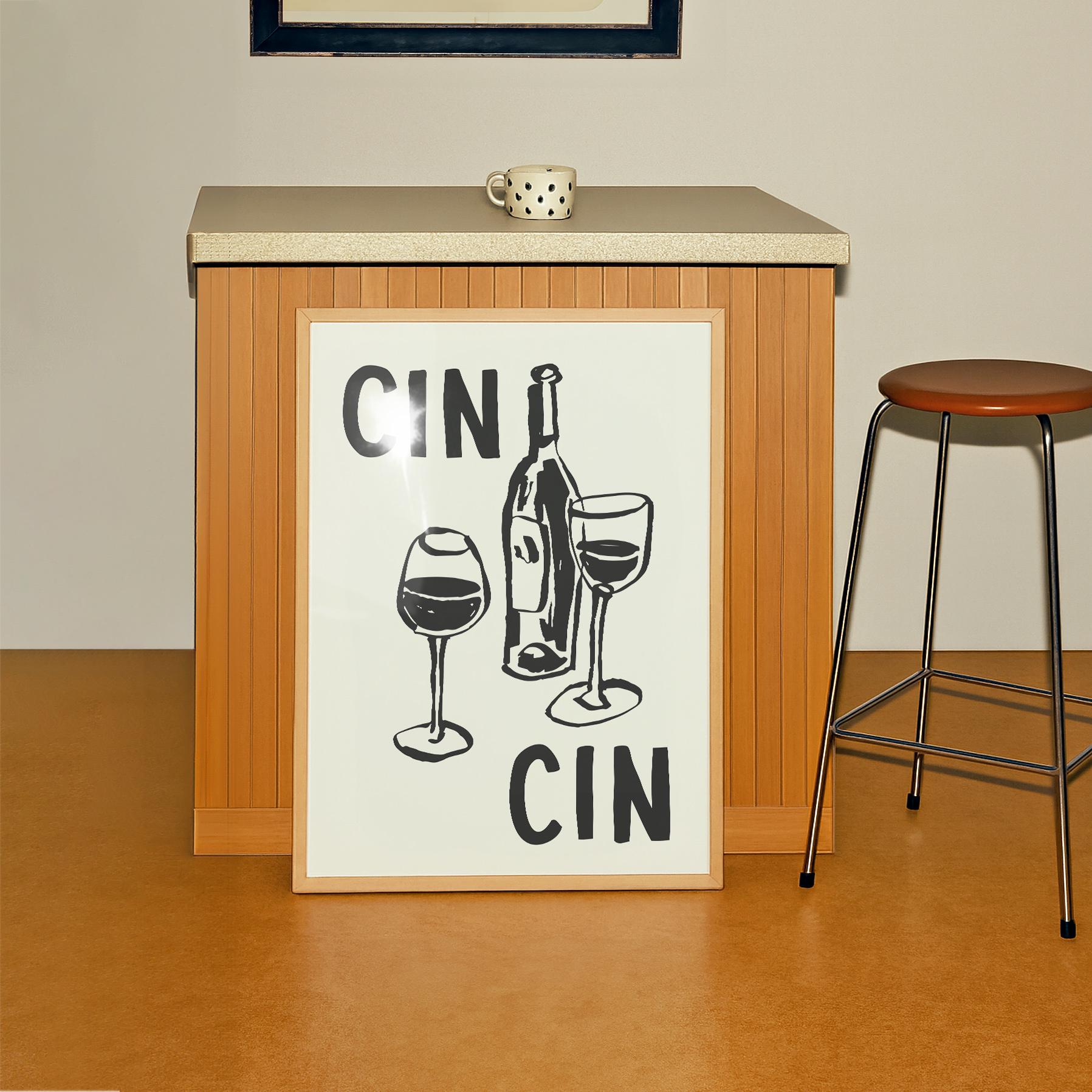 Cin Cin Kitchen Print - Image 3
