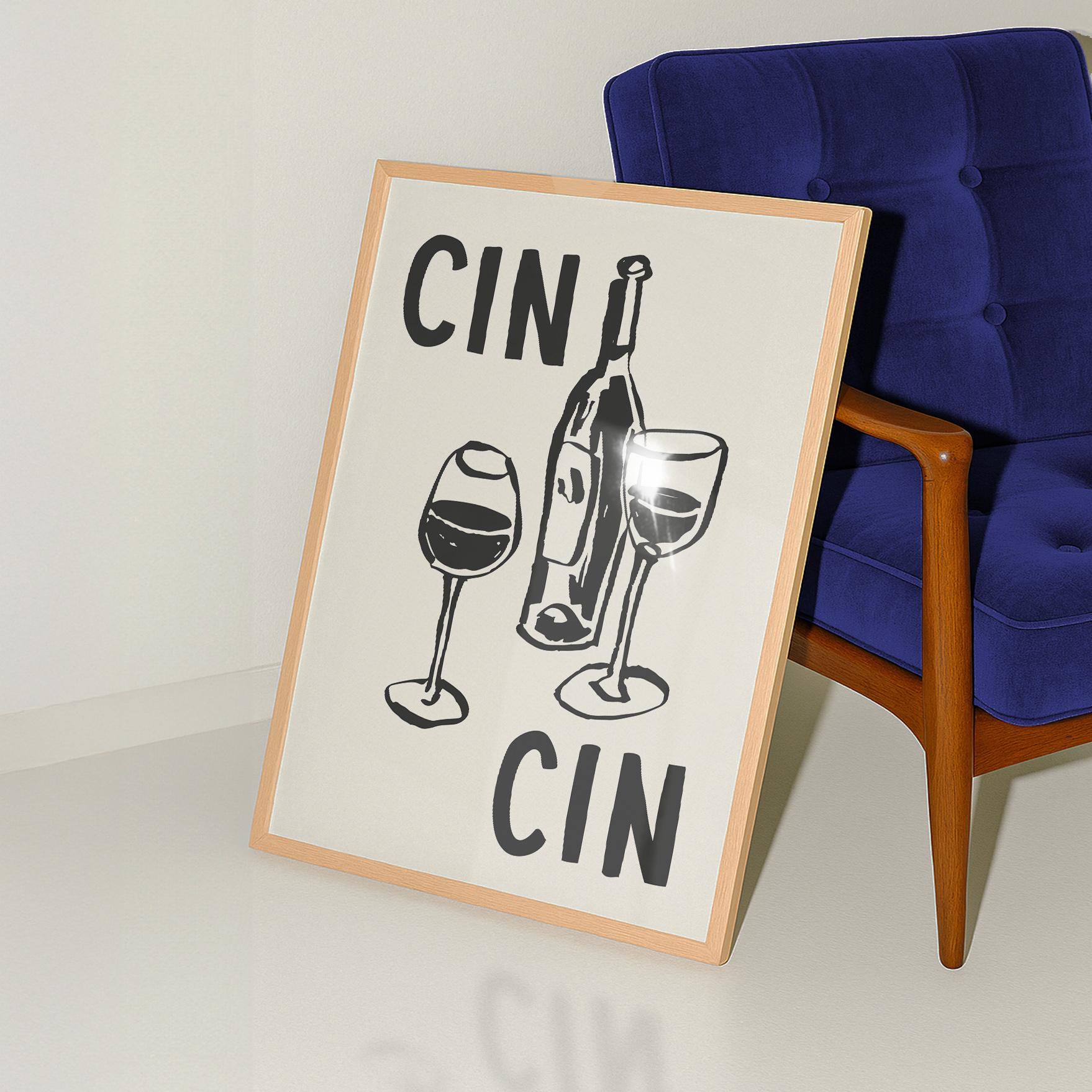 Cin Cin Kitchen Print - Image 5