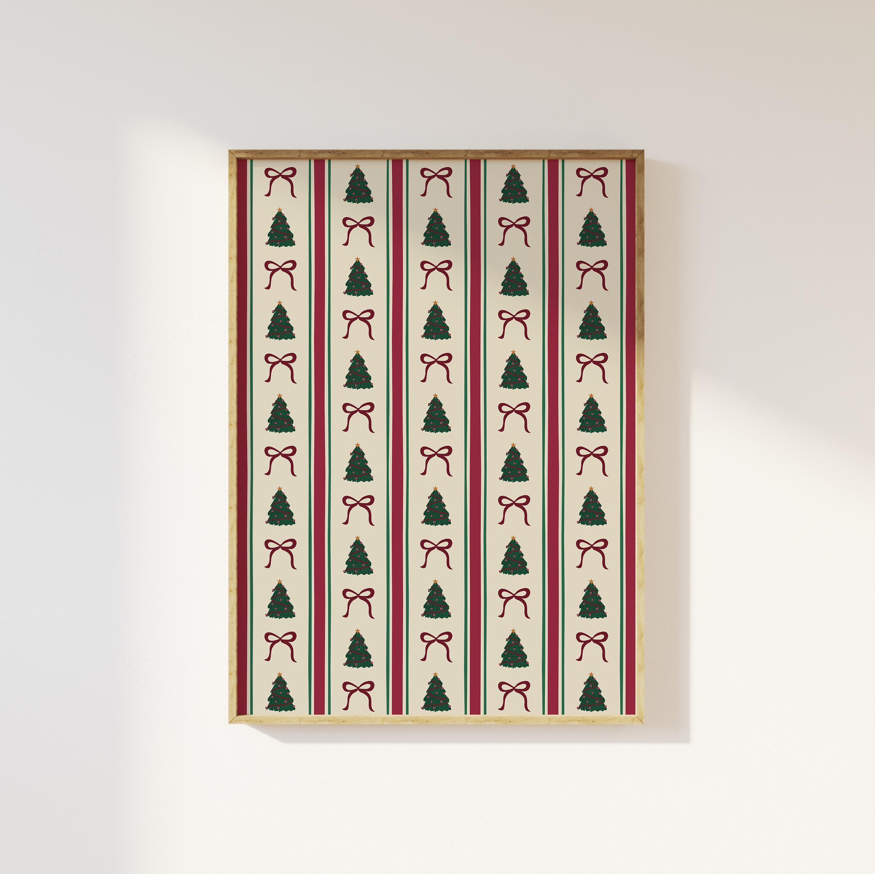 Classic Christmas Pattern Print - Image 2