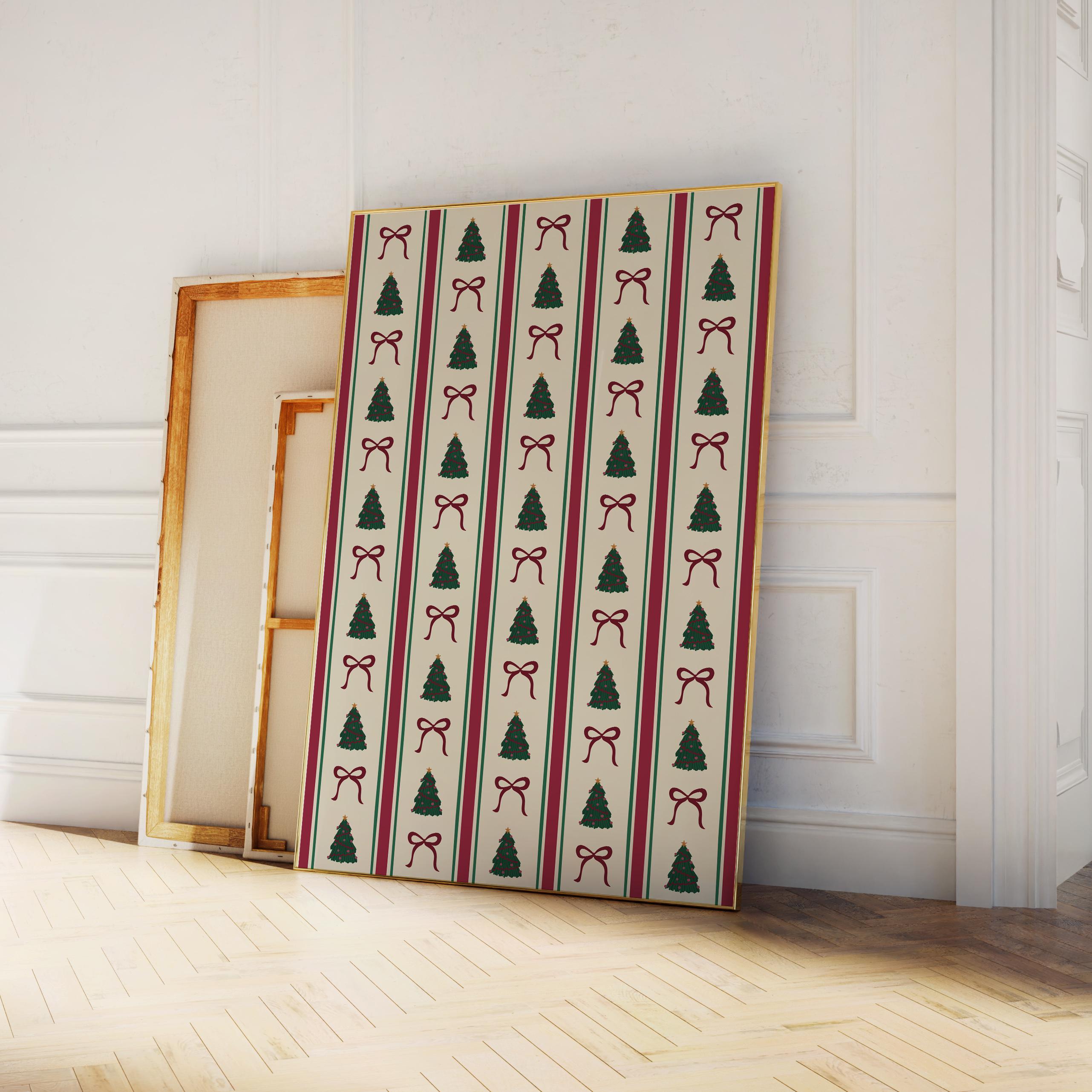 Classic Christmas Pattern Print - Image 5