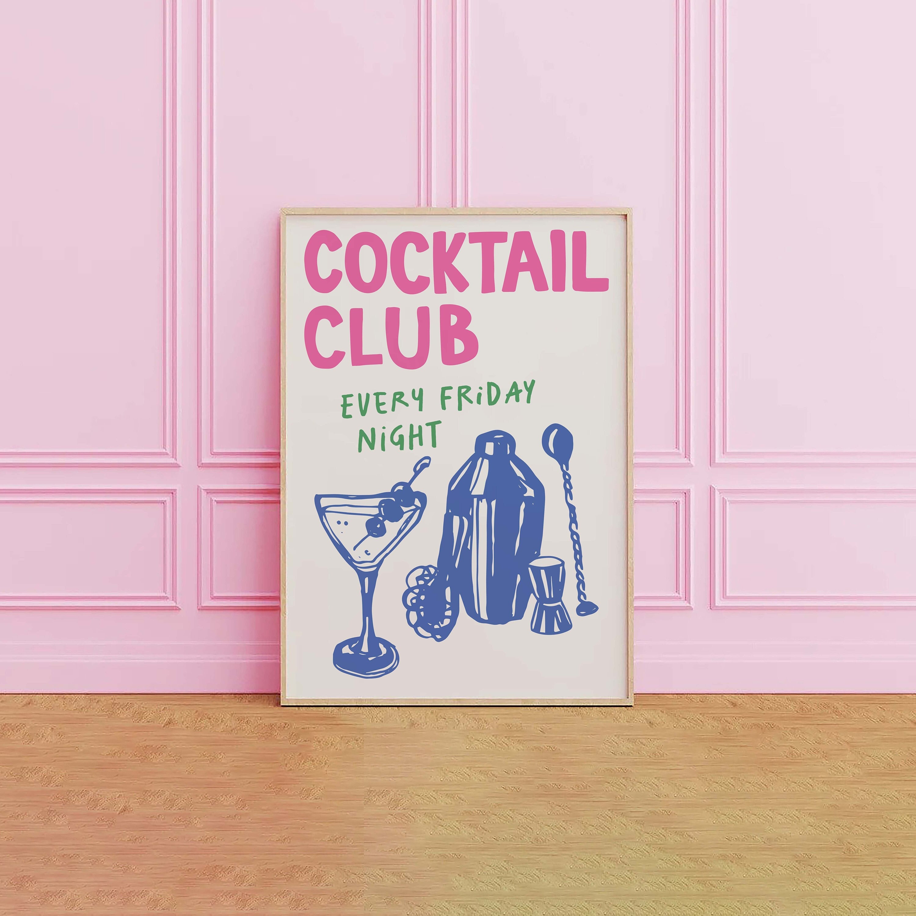Cocktail Club Print
