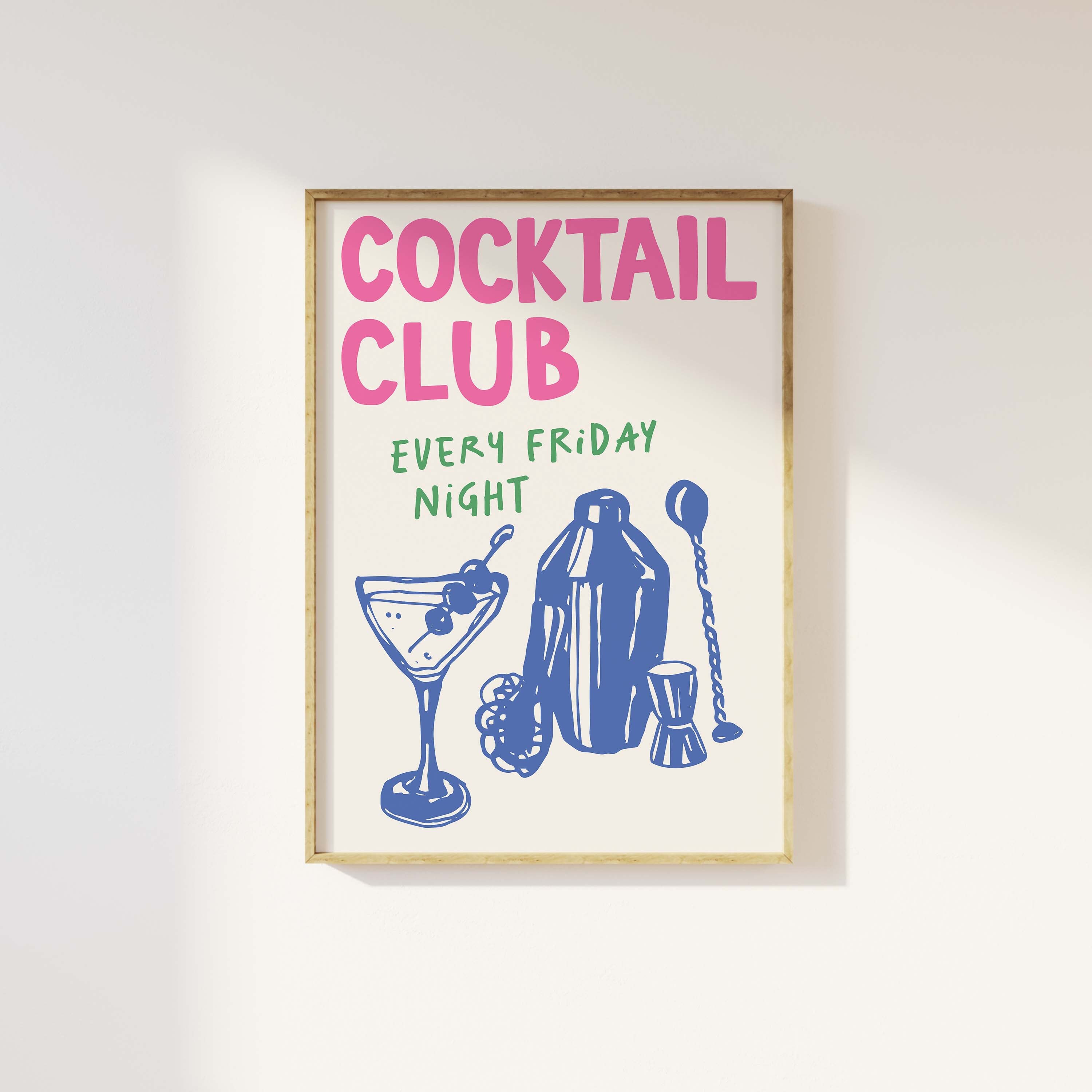 Cocktail Club Print - Image 2