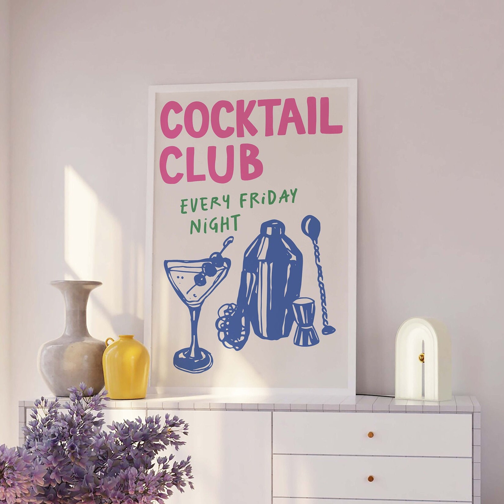 Cocktail Club Print - Image 4